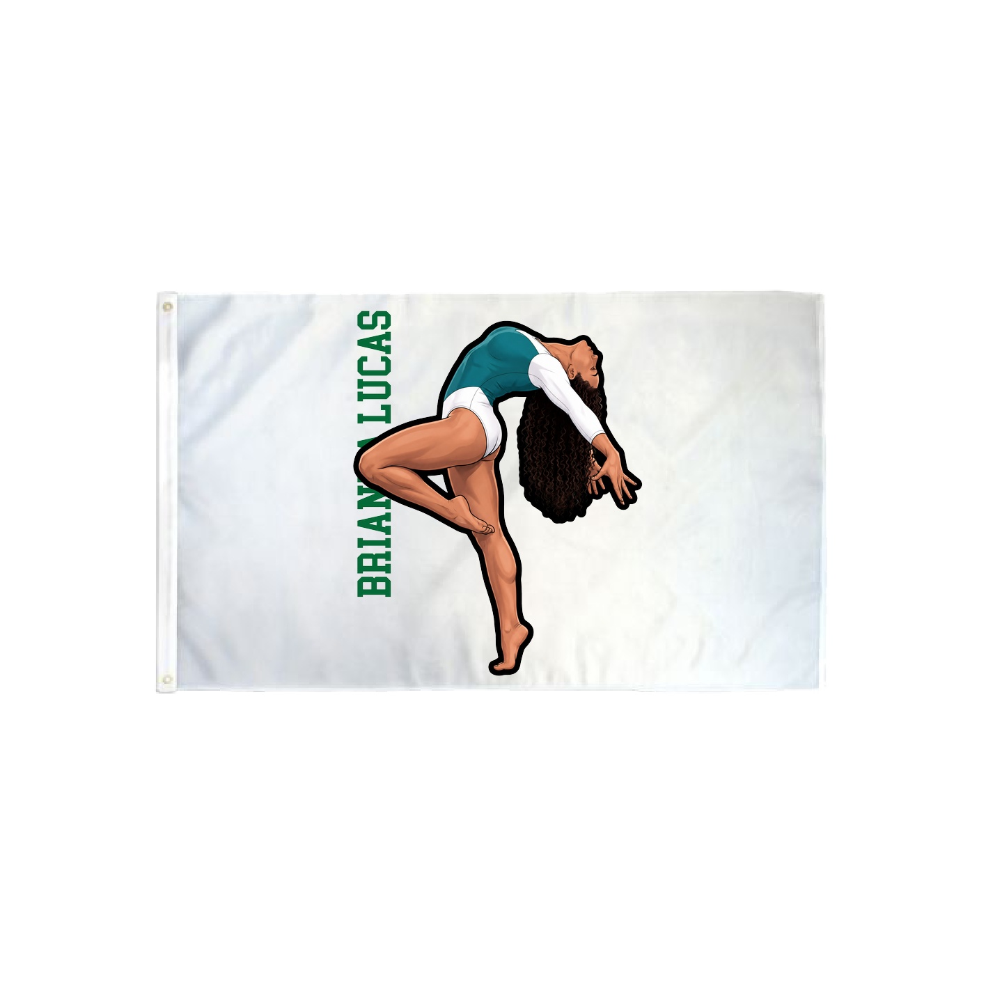 3x5 Flag — Name Vertical in Classic