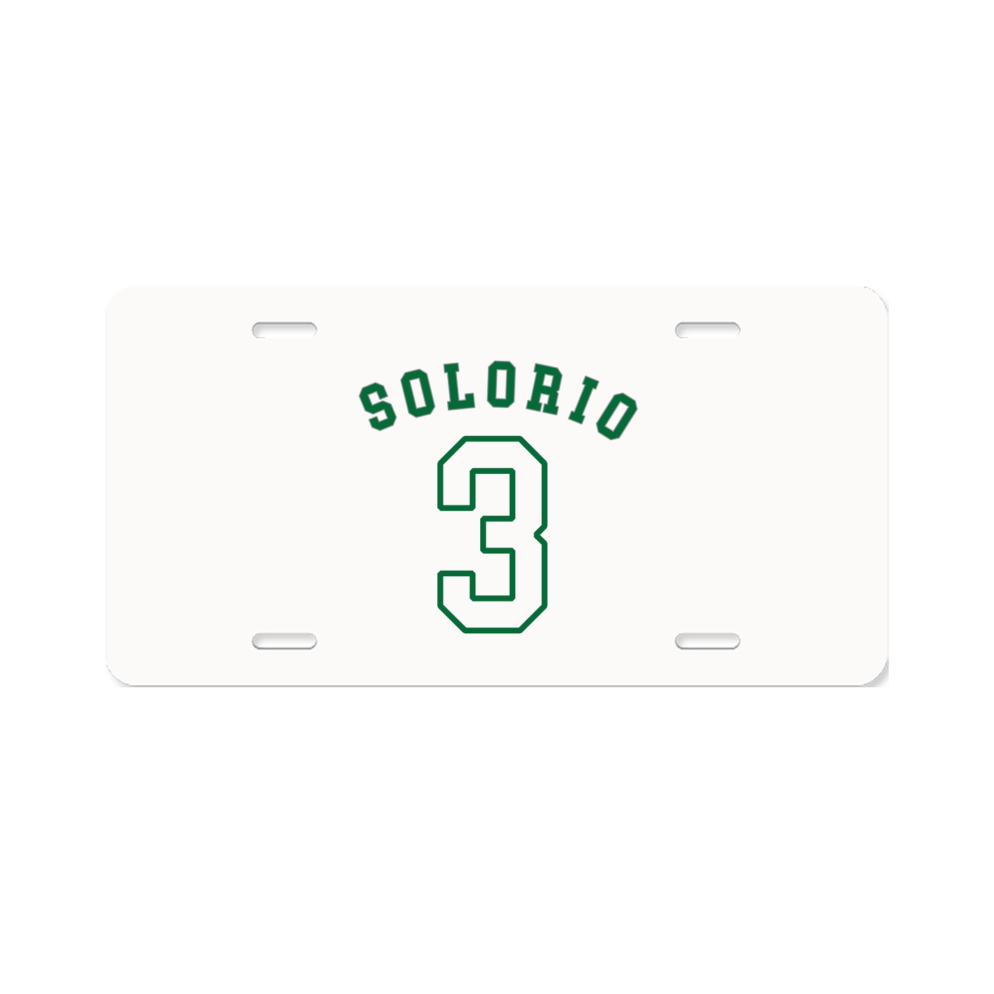 License Plate — Shirsey Arch in Classic