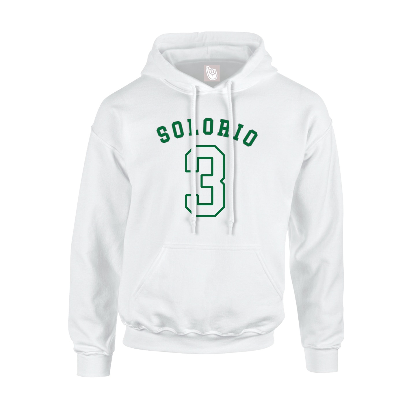 Hoodie — Shirsey Arch in White