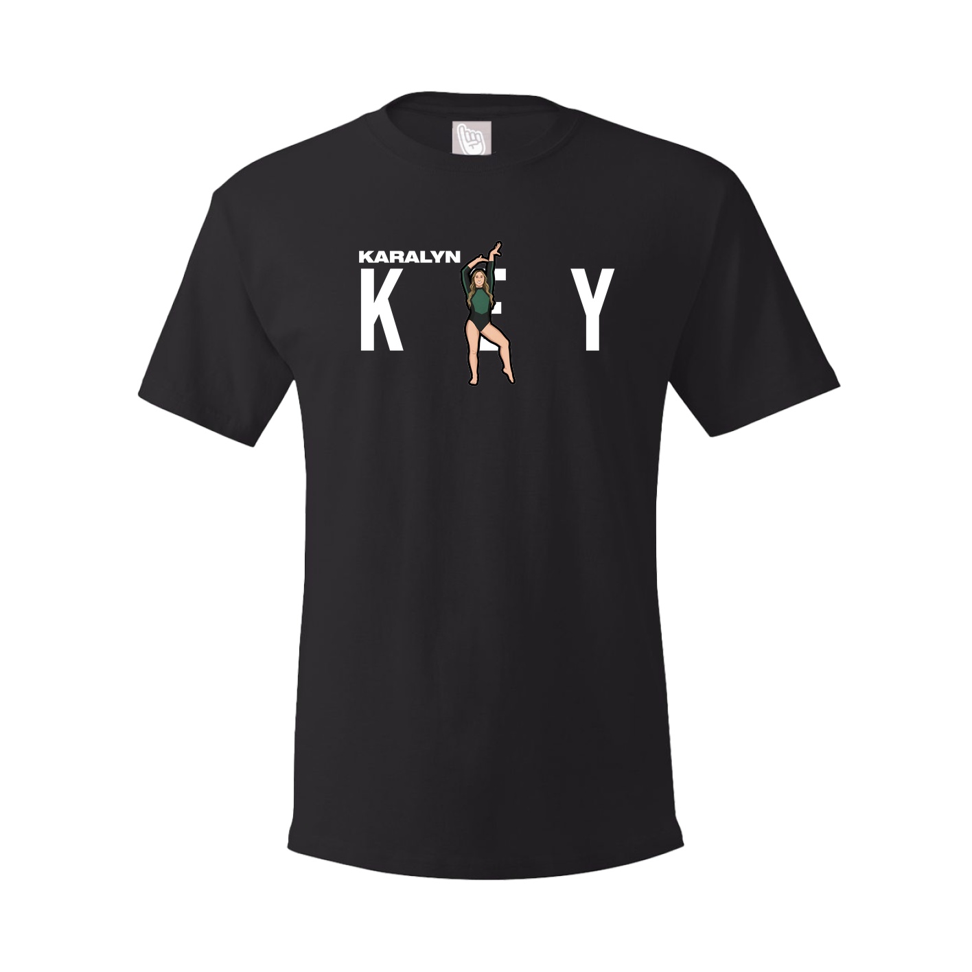 Youth Tee — Player Name in Black