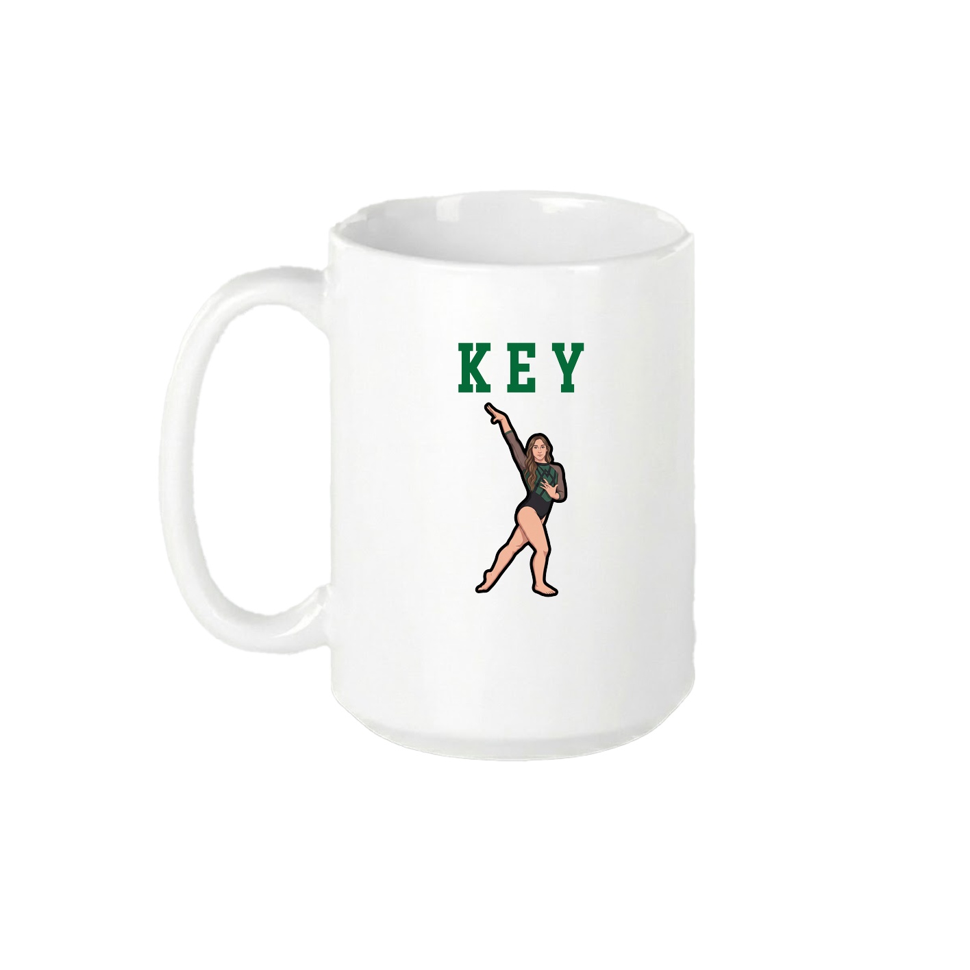 15oz Coffee Mug — Shirsey in White