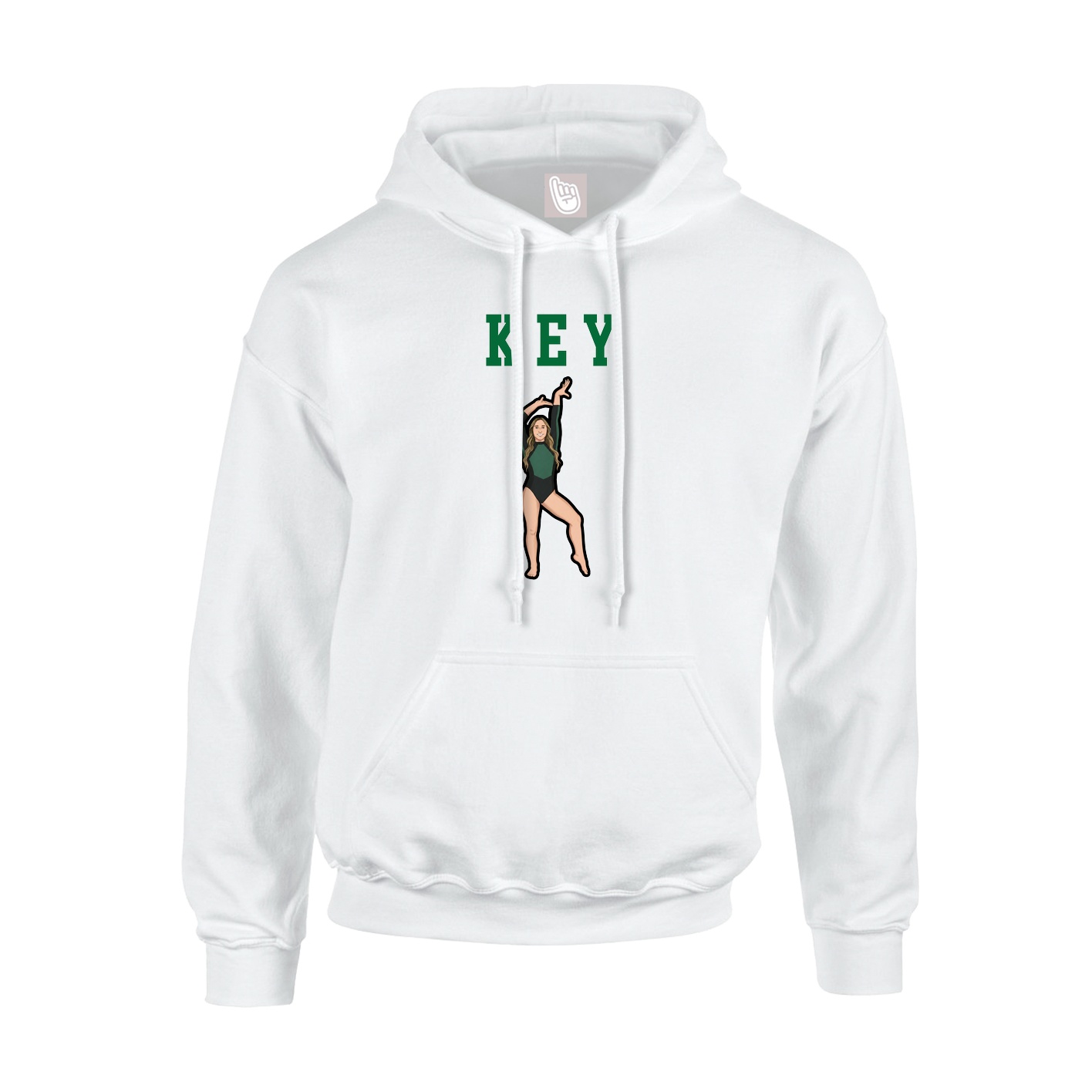 Youth Hoodie — Shirsey in White