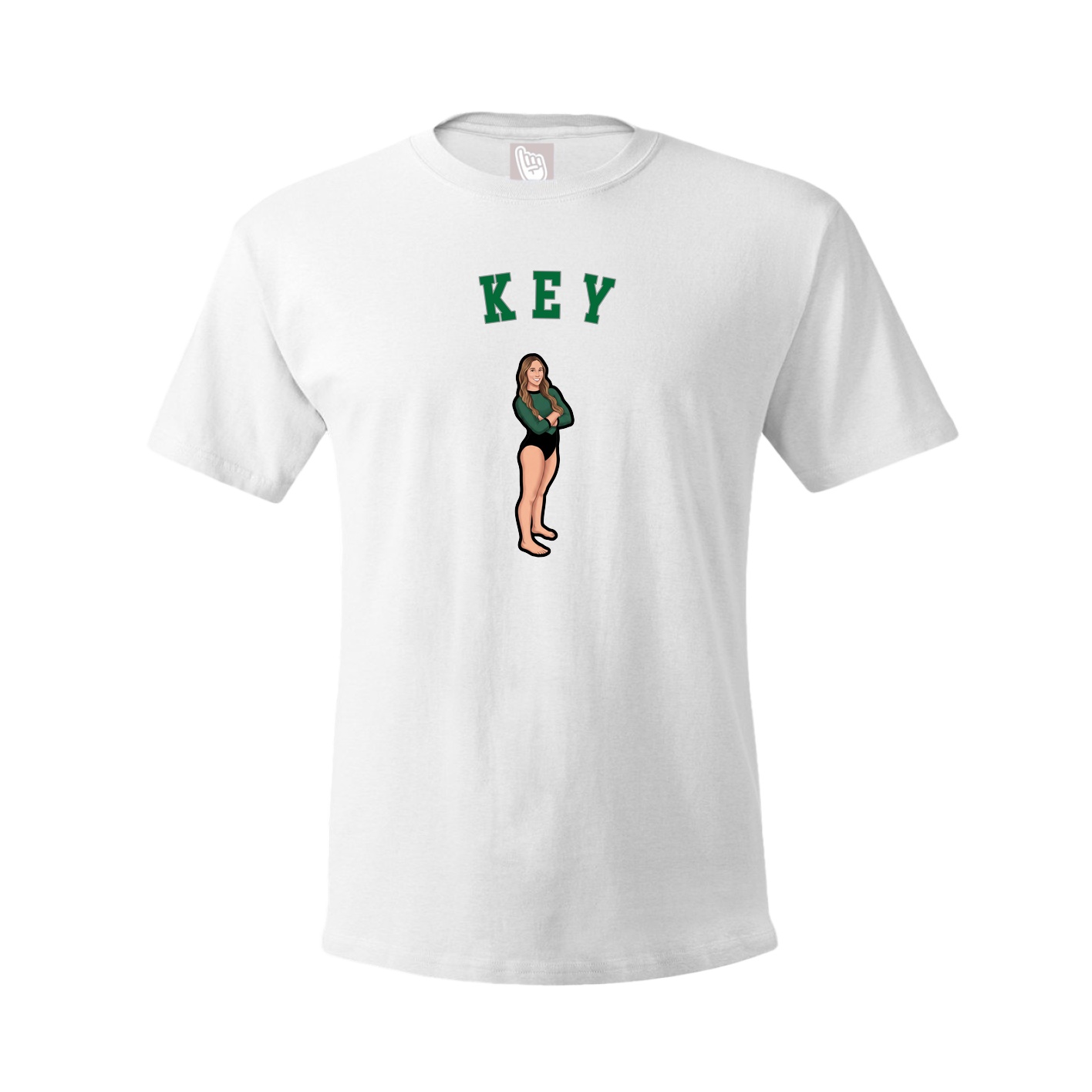 Tee — Shirsey Arch in White