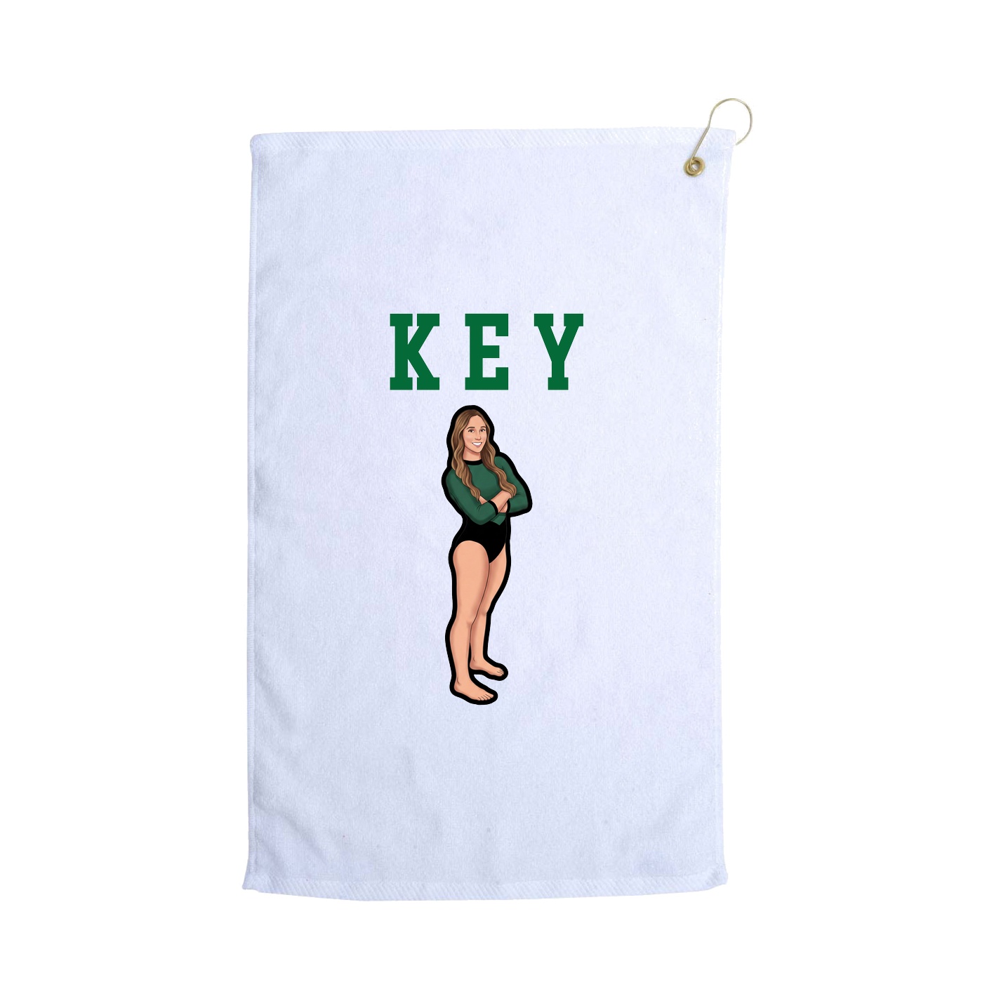 Golf Towel — Shirsey in White