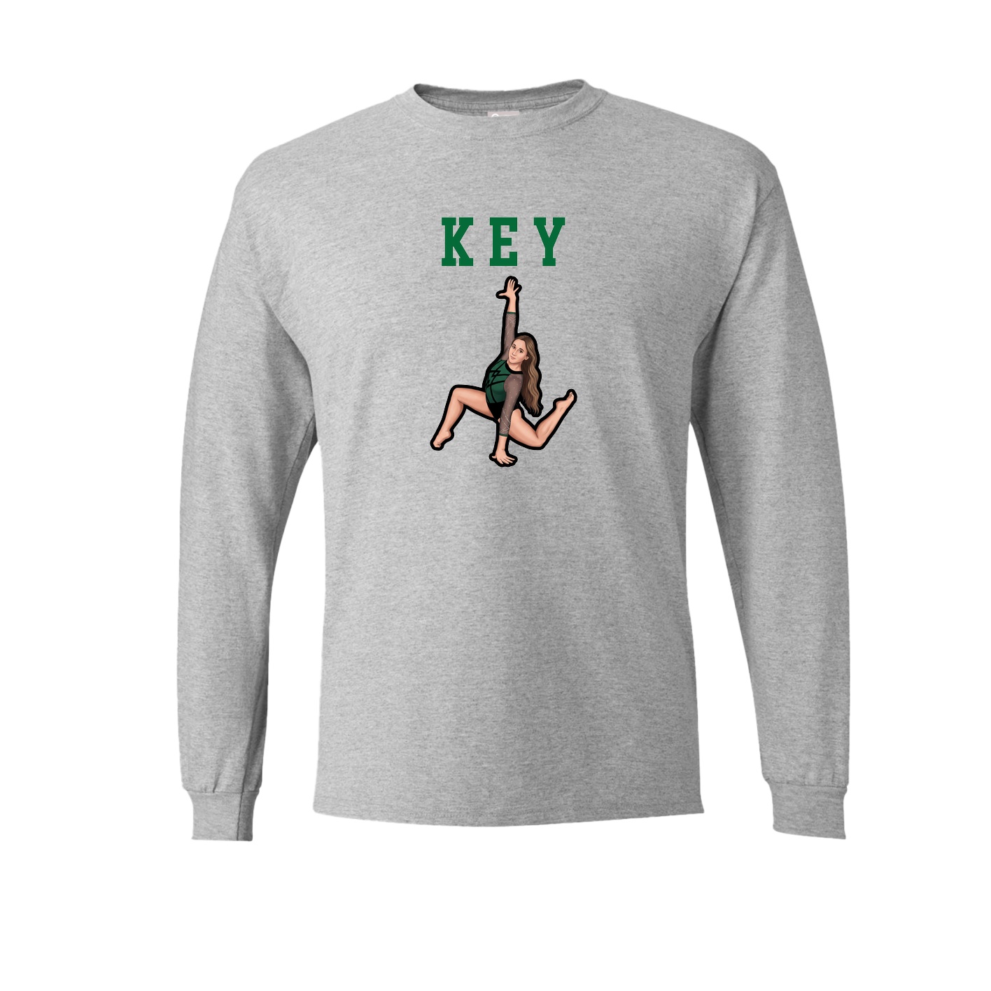 Long Sleeve Tee — Shirsey in Grey