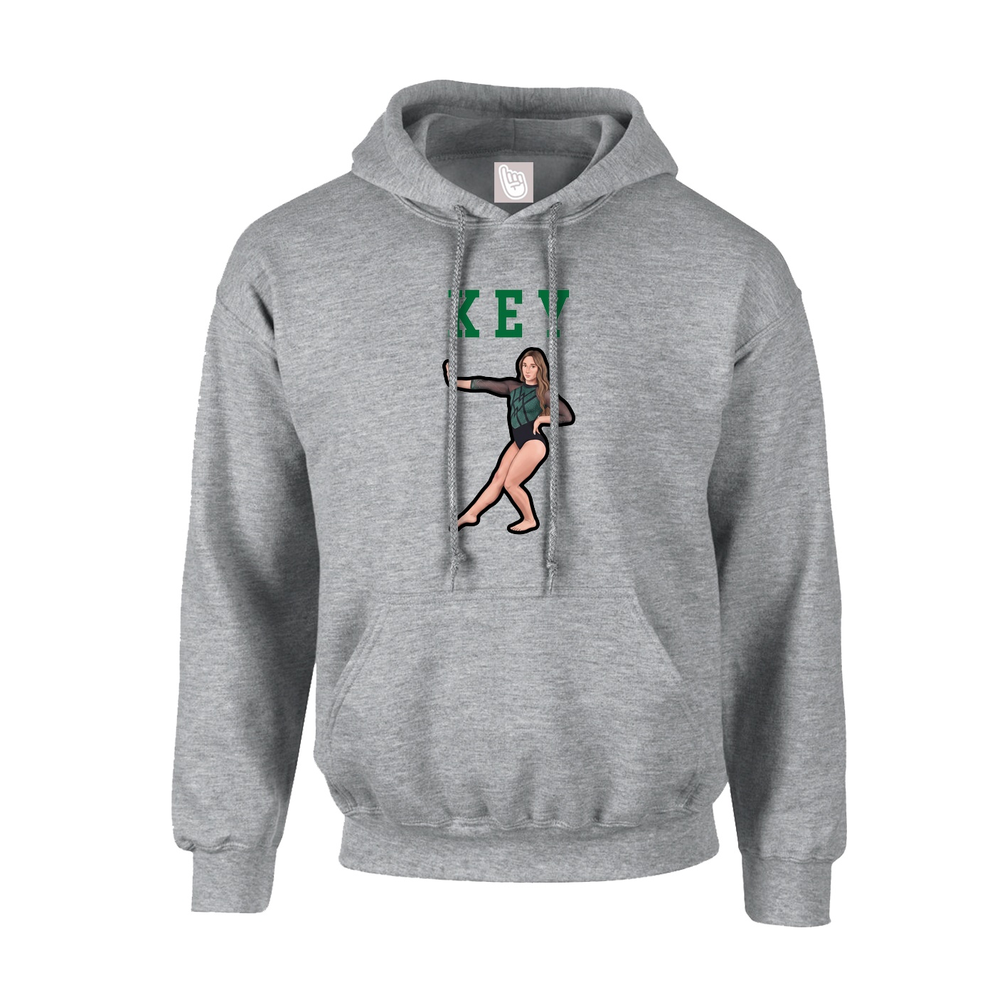 Hoodie — Shirsey in Grey