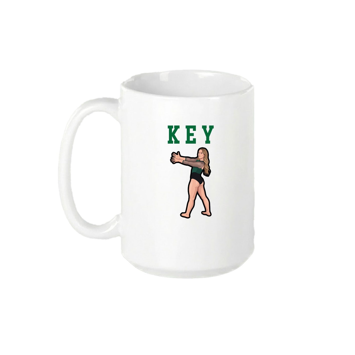 15oz Coffee Mug — Shirsey in White