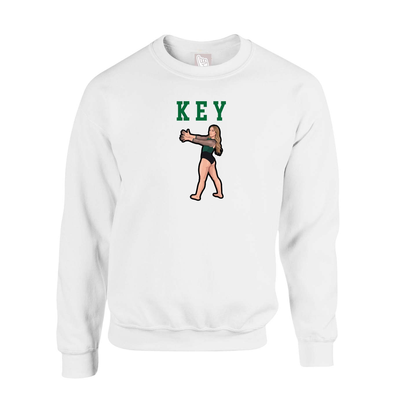 Fleece Crew — Shirsey in White
