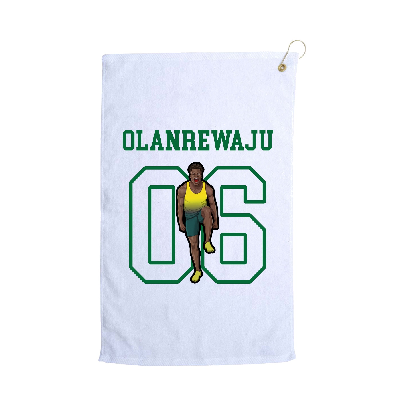 Golf Towel — Shirsey in White