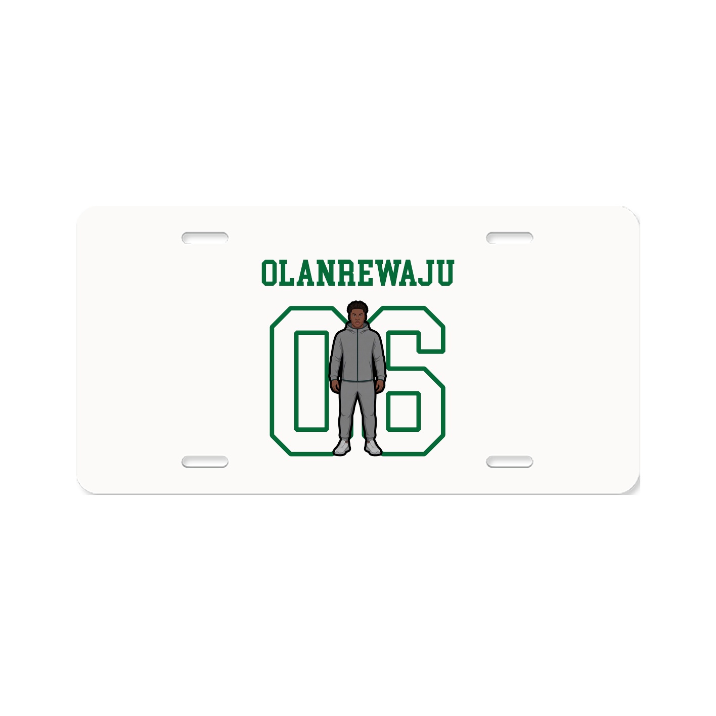 License Plate — Shirsey in Classic