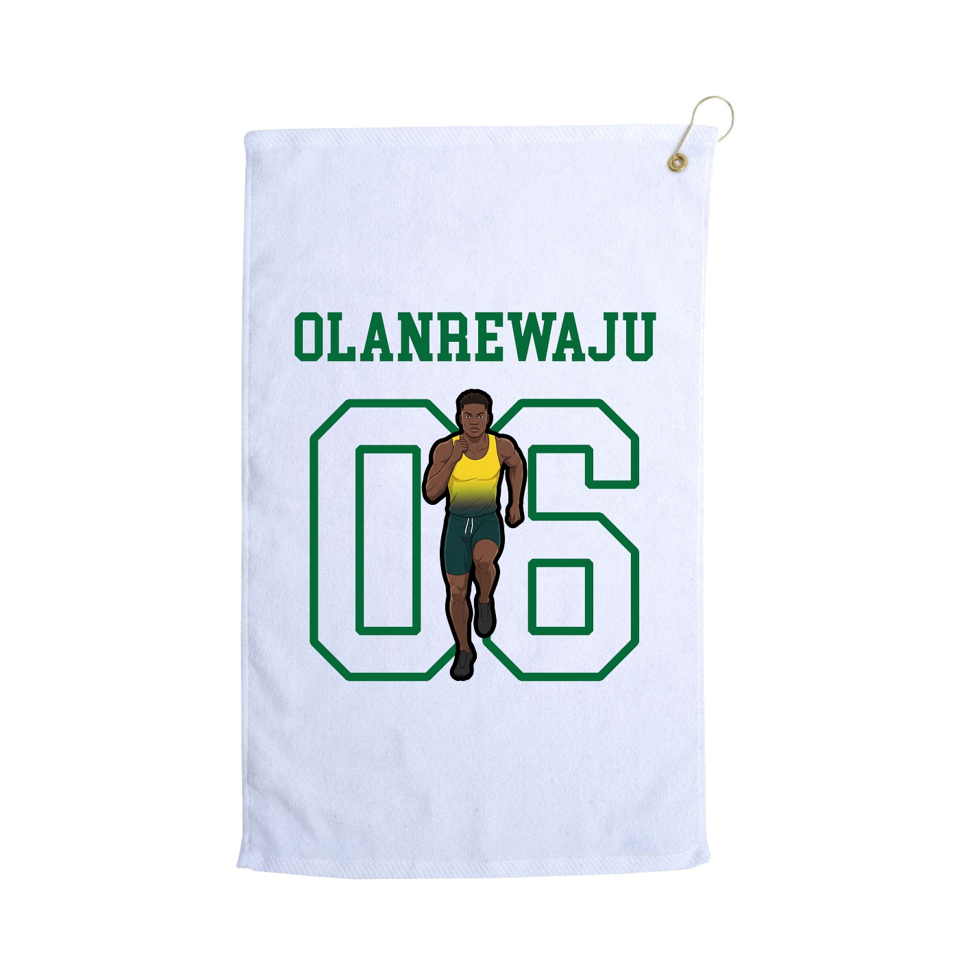 Golf Towel — Shirsey in White