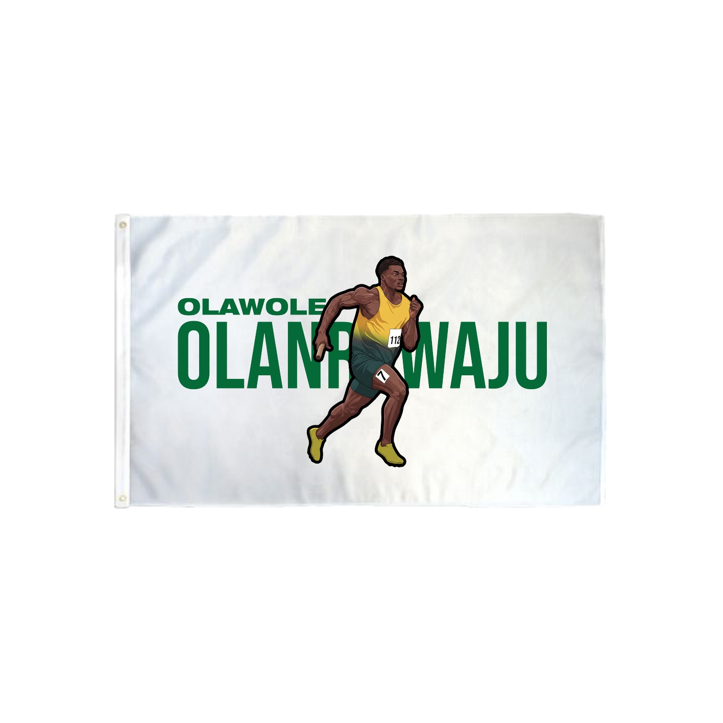 3x5 Flag — Player Name in Classic