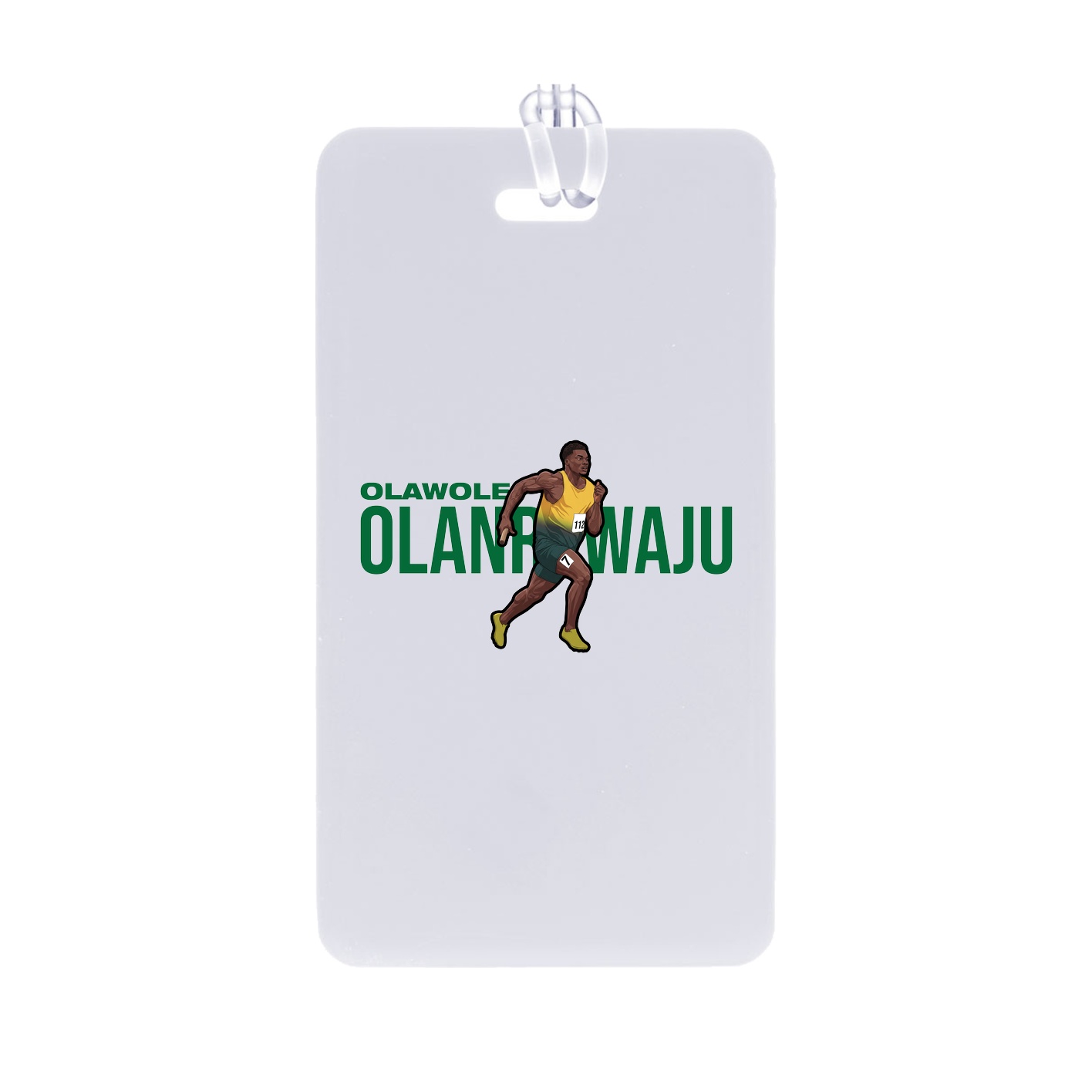 Bag Tag — Player Name in Classic