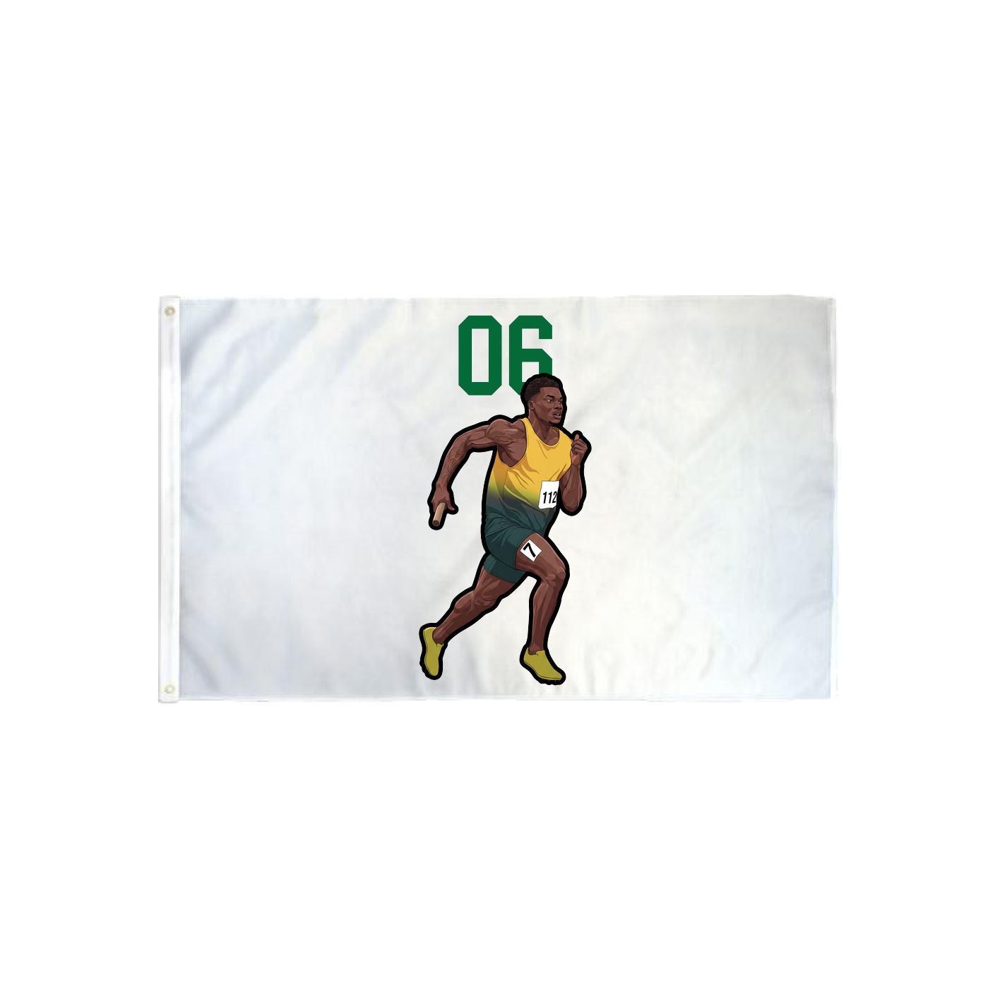 3x5 Flag — Number Top in Classic