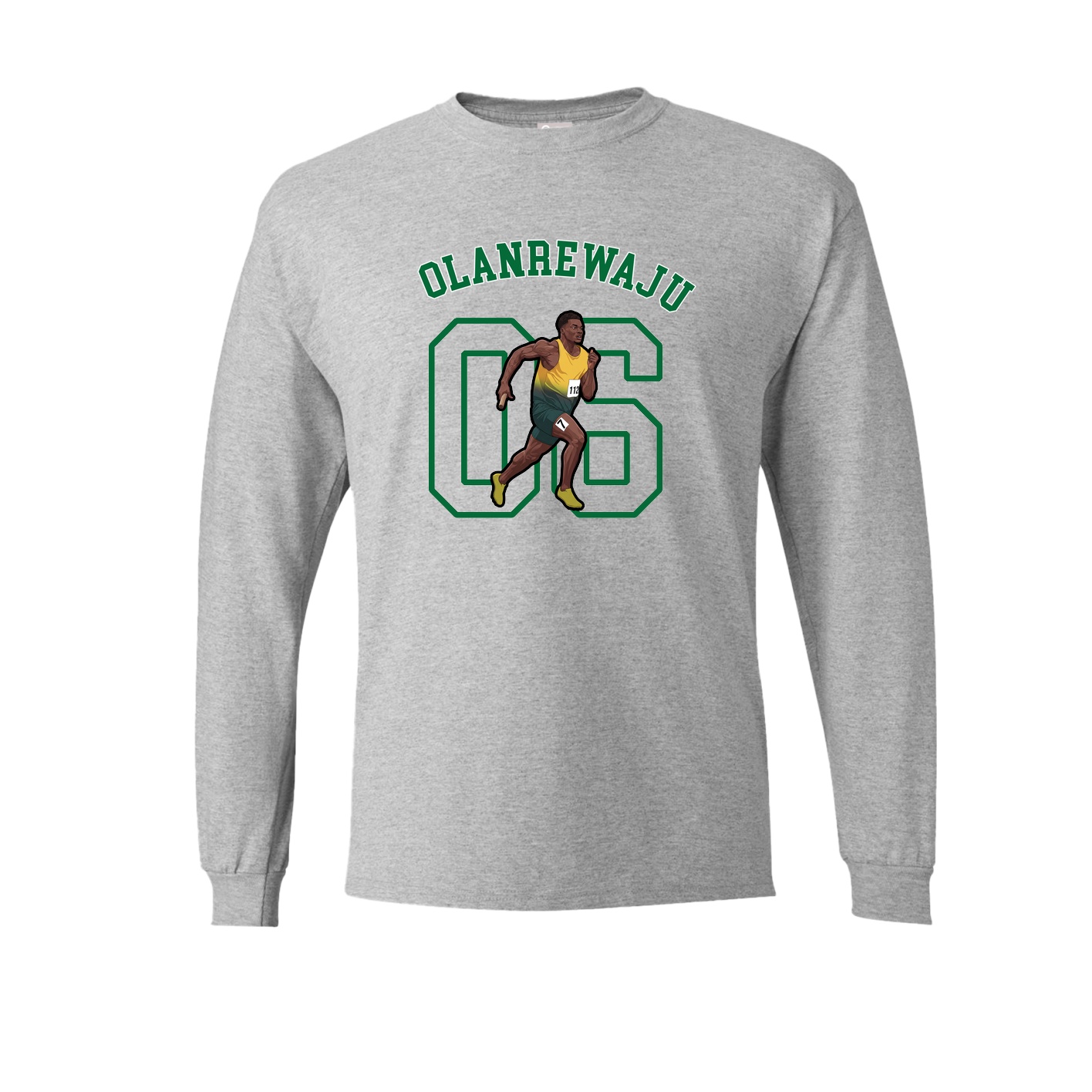 Long Sleeve Tee — Shirsey Arch in Grey