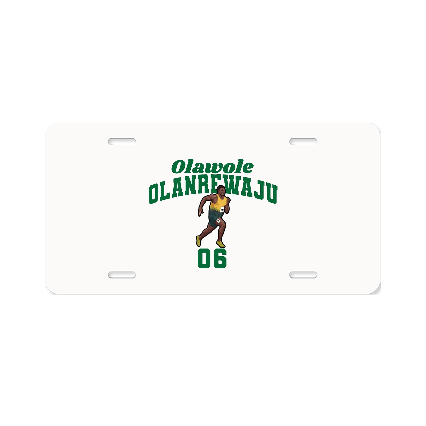 License Plate — Signature Arch in Classic
