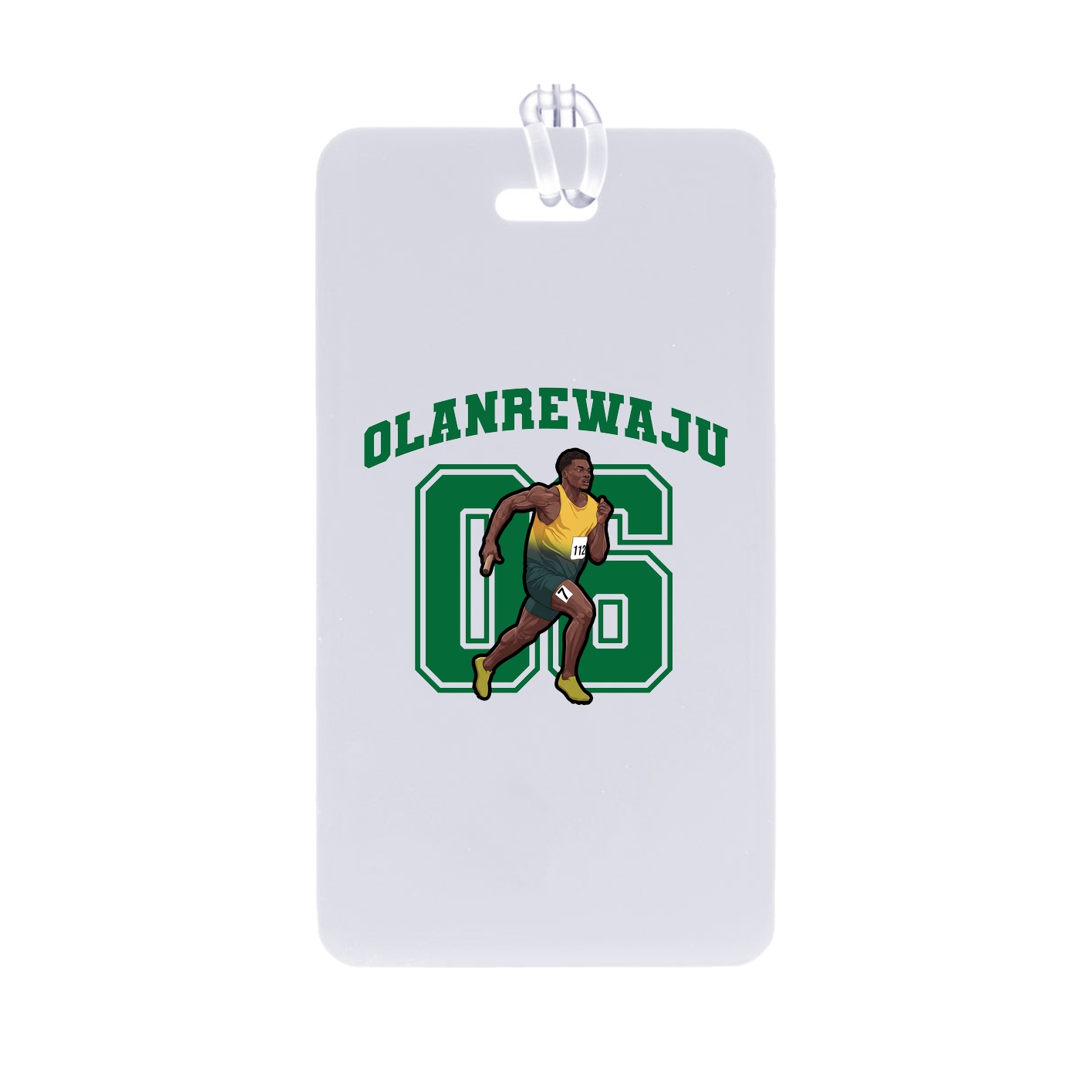 Bag Tag — Number in Classic