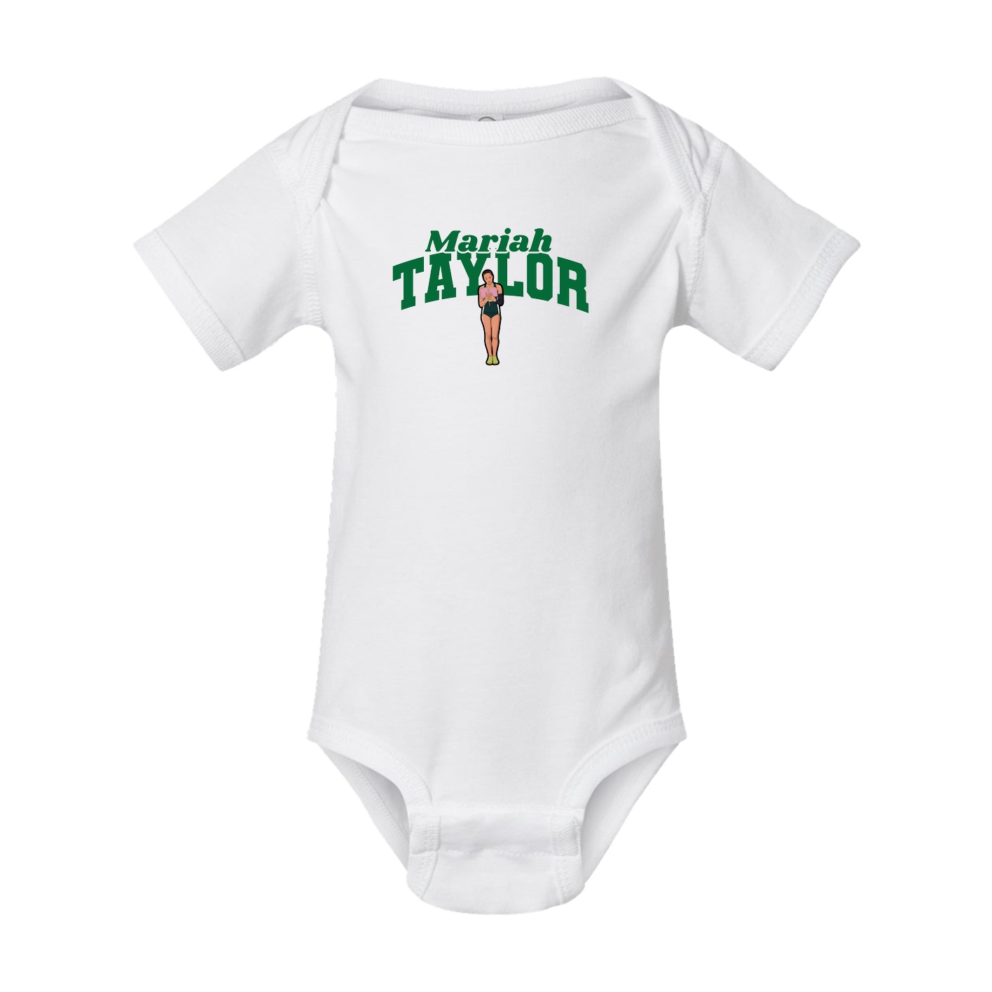 Baby Onesie — Signature Arch in White