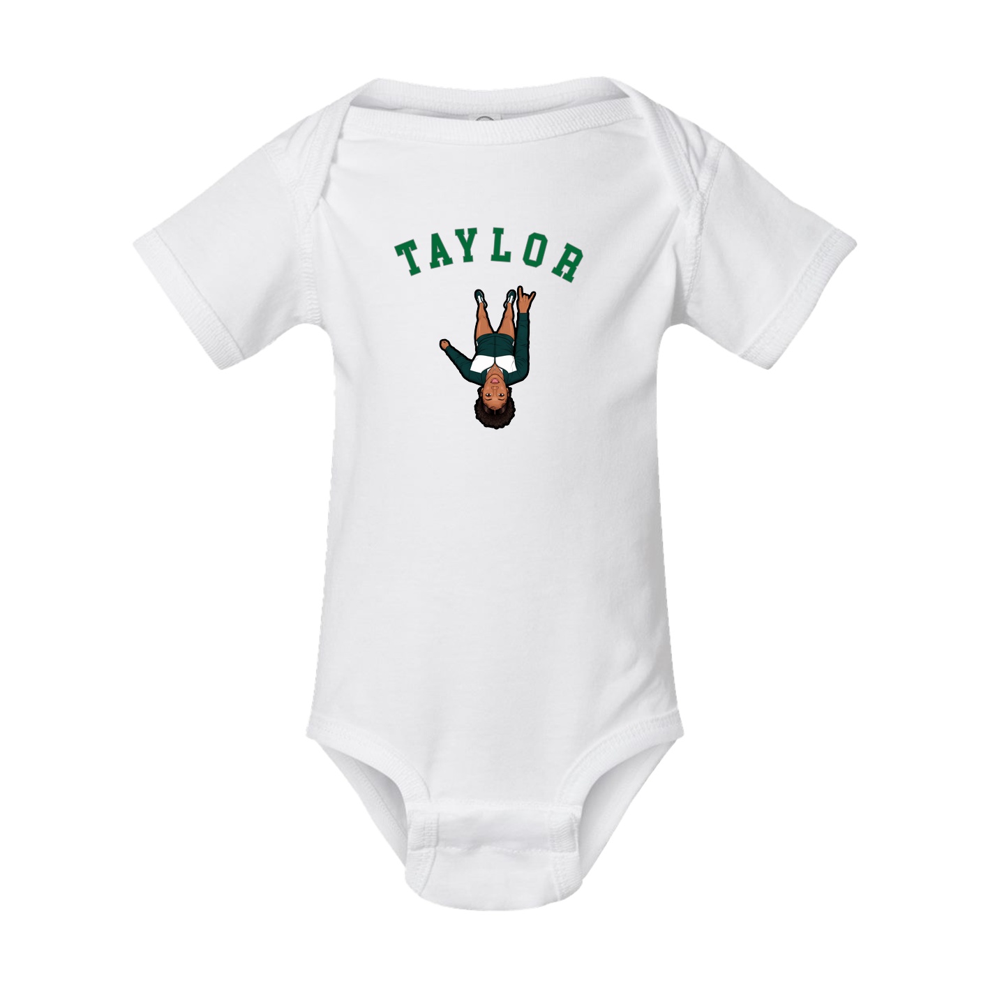 Baby Onesie — Shirsey Arch in White