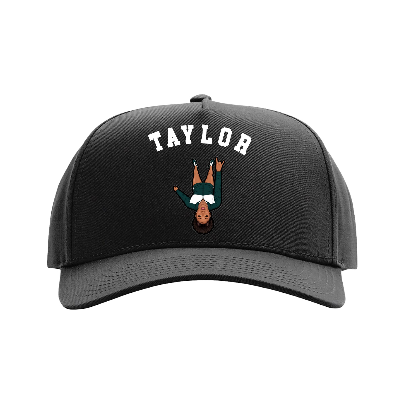 Full Fabric Five-Panel Champ Cap