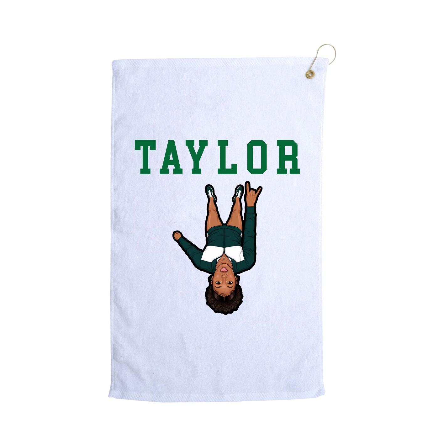 Golf Towel — Shirsey in White