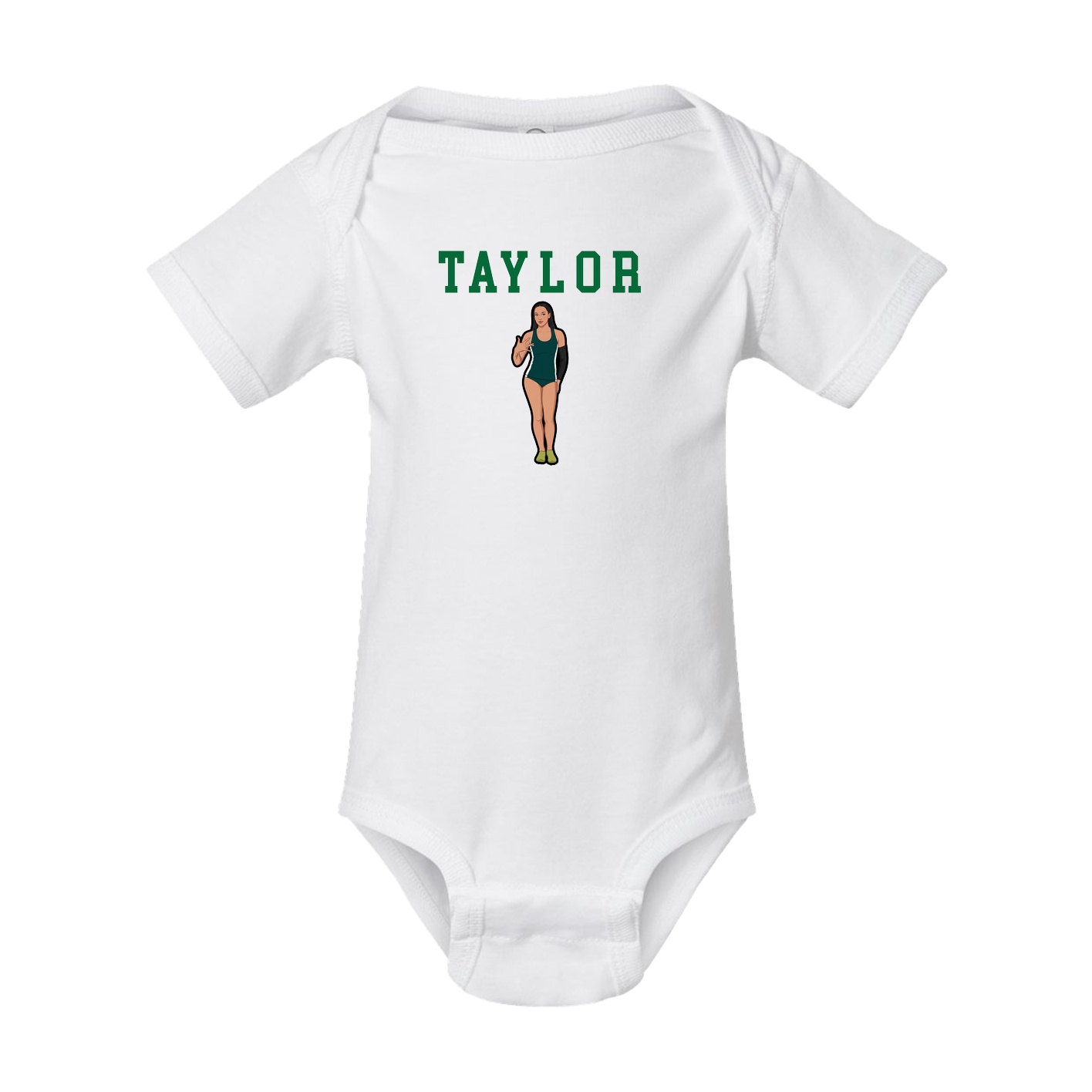 Baby Onesie — Shirsey in White
