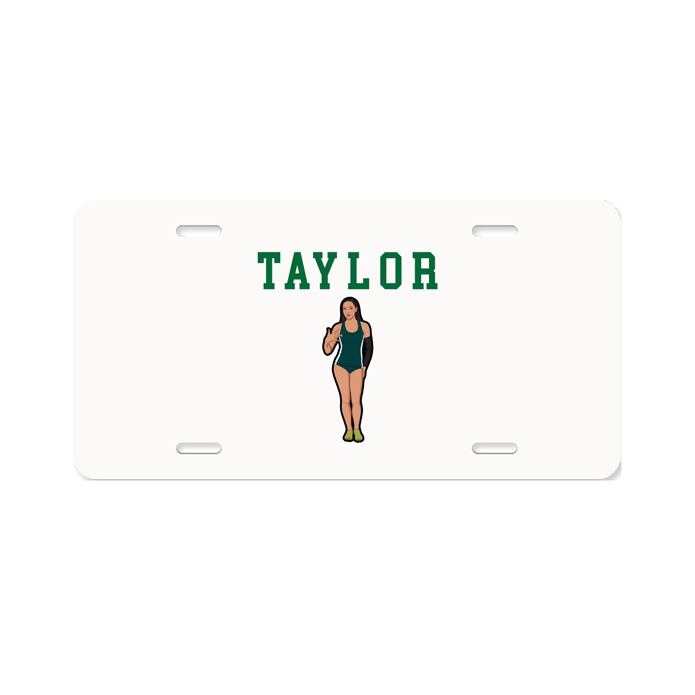 License Plate — Shirsey in Classic