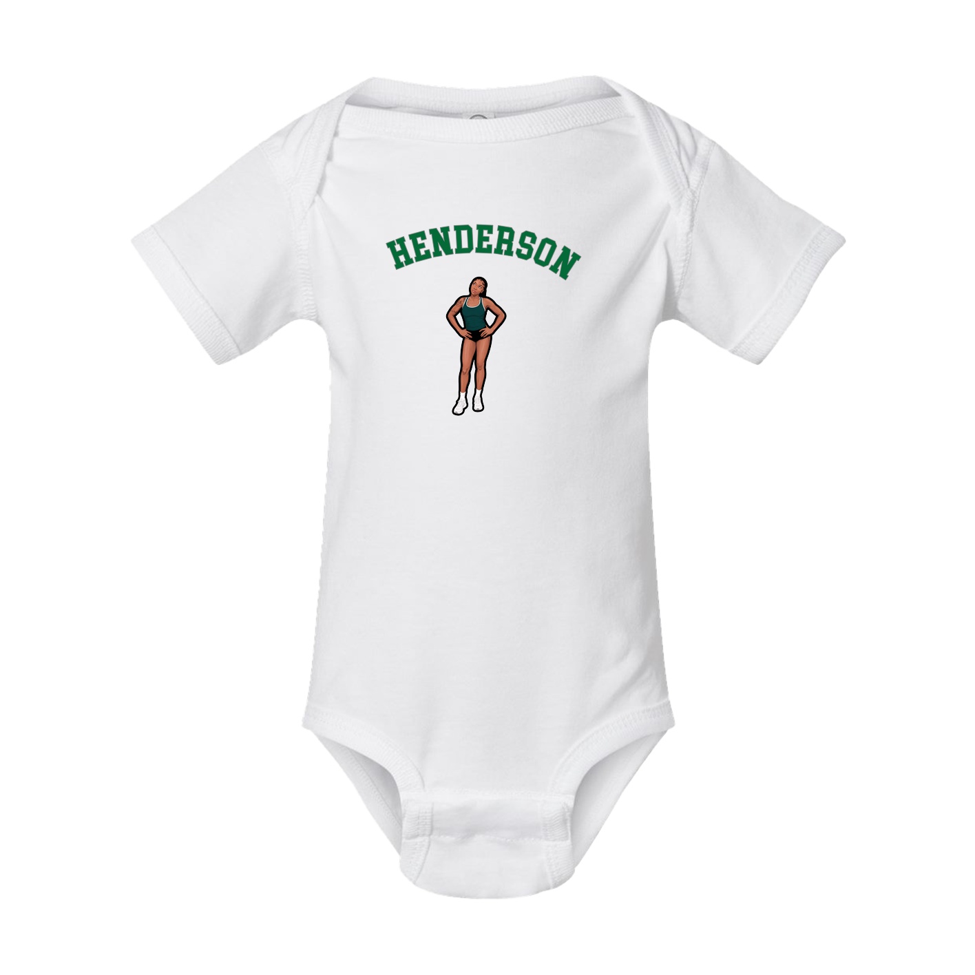 Baby Onesie — Shirsey Arch in White