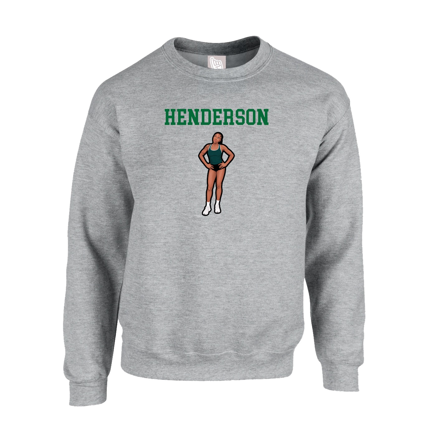 Fleece Crew — Shirsey in Grey