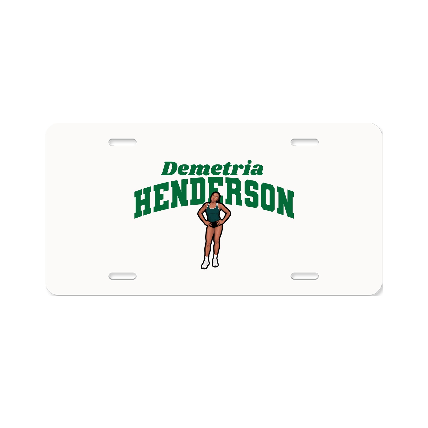 License Plate — Signature Arch in Classic