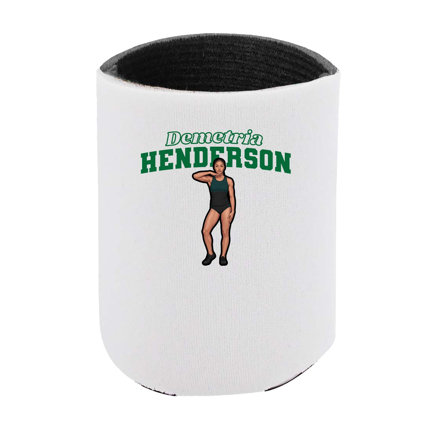 Can Holder — Name Arch in White