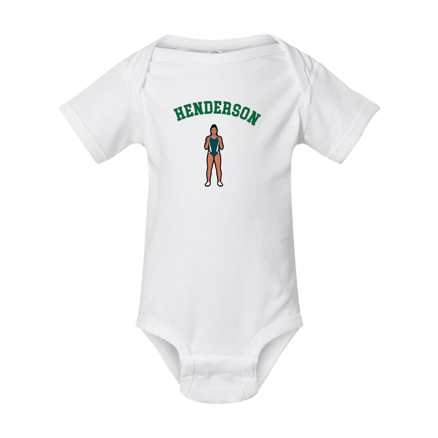 Baby Onesie — Shirsey Arch in White