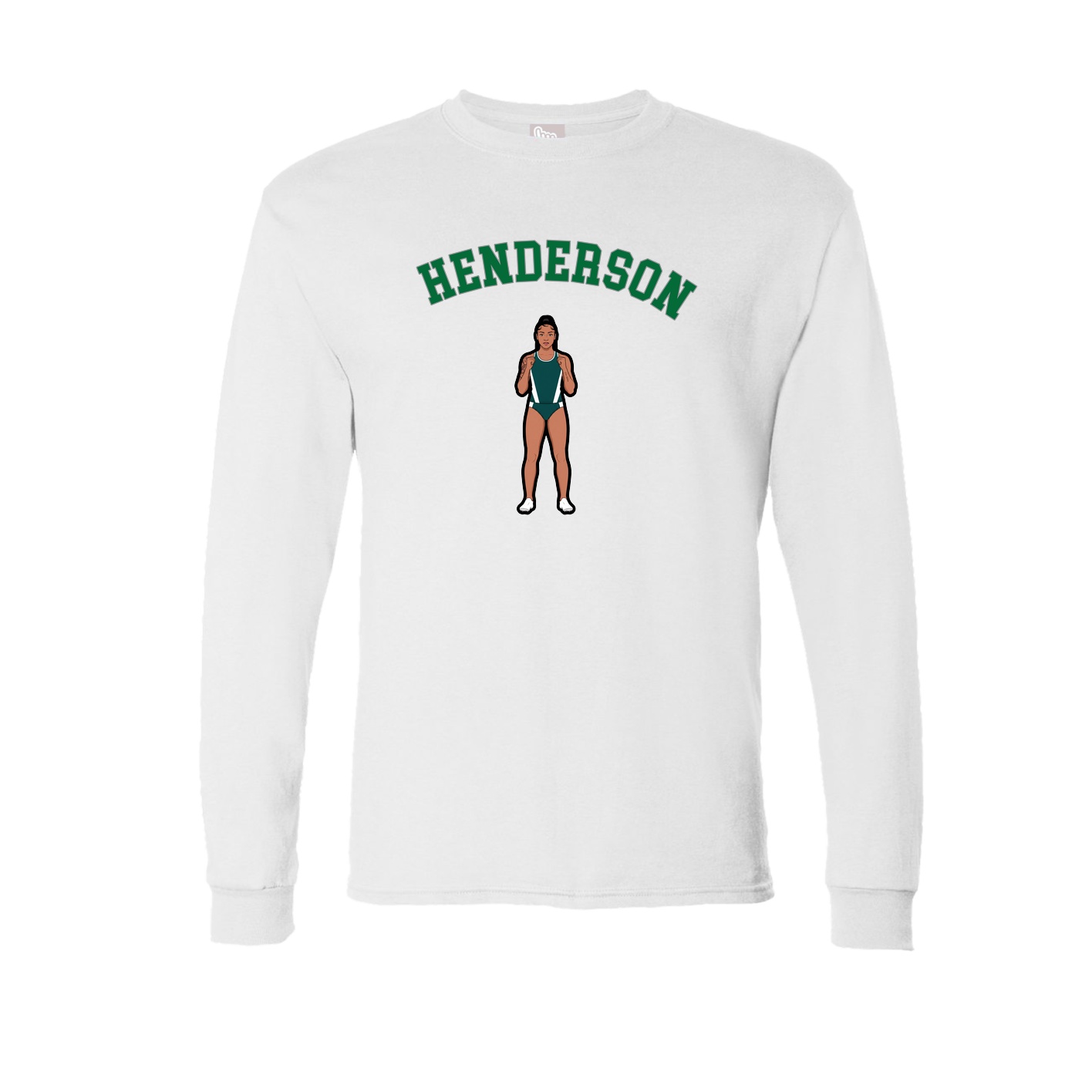 Long Sleeve Tee — Shirsey Arch in White