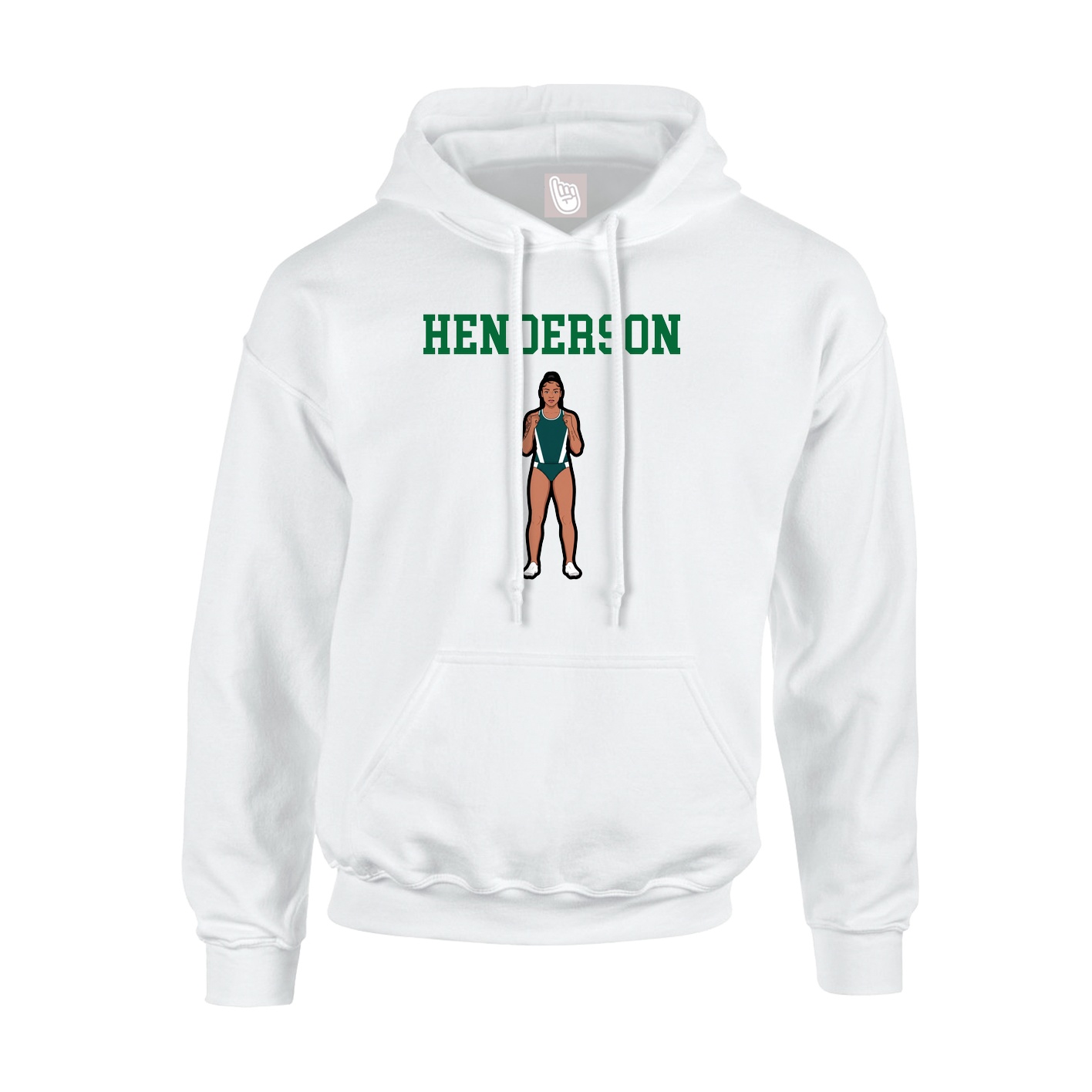 Hoodie — Shirsey in White