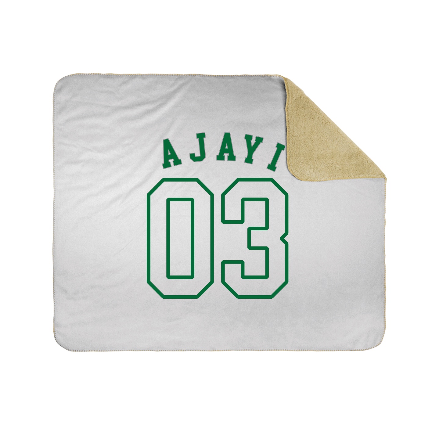 Throw Blanket — Shirsey Arch in White
