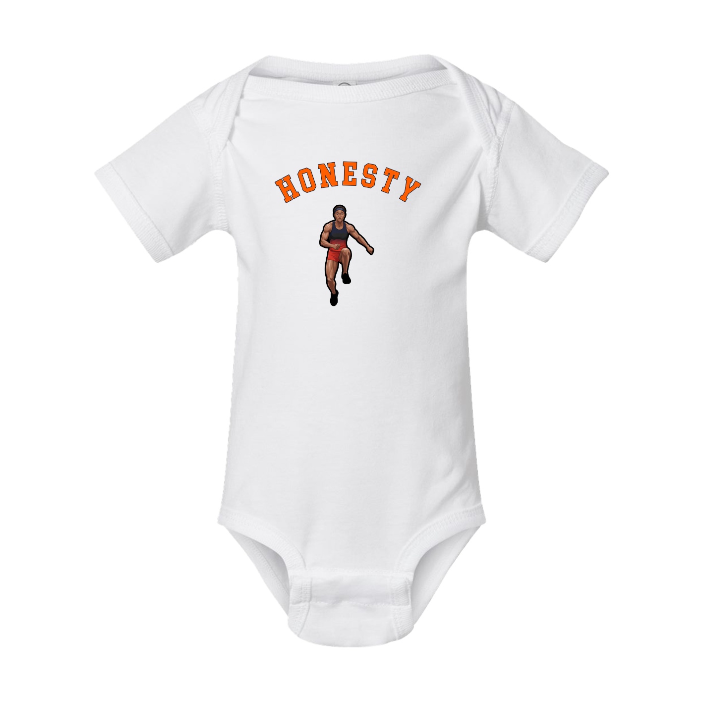 Baby Onesie — Shirsey Arch in White