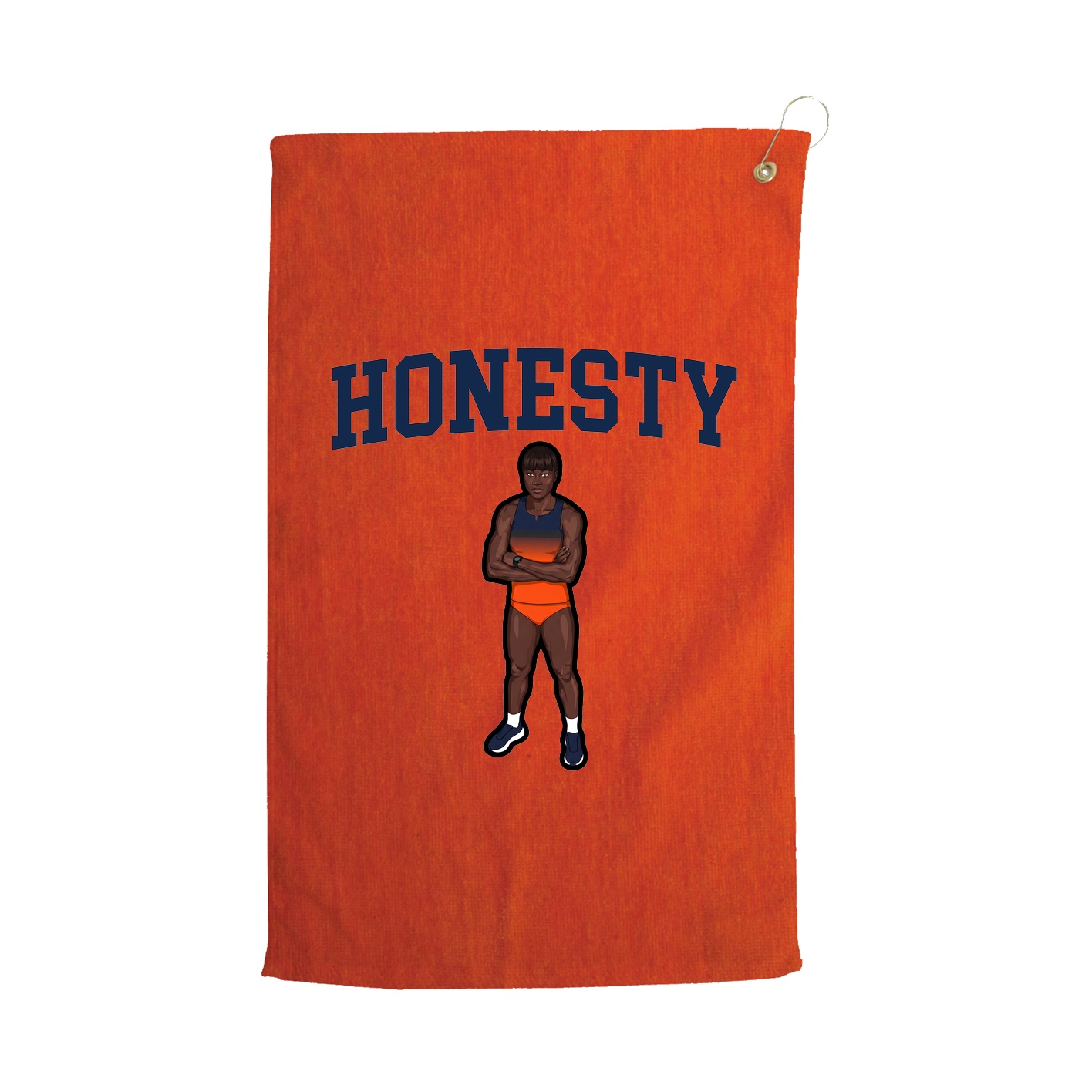 Golf Towel — Shirsey in Orange