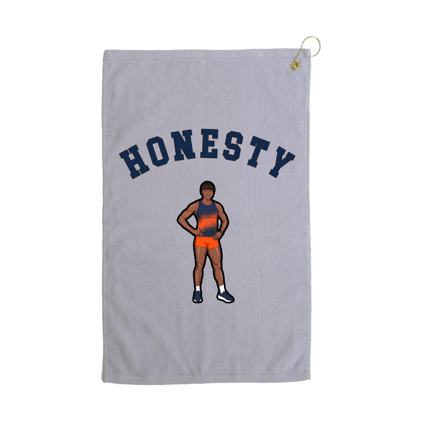 Golf Towel — Shirsey Arch in Grey