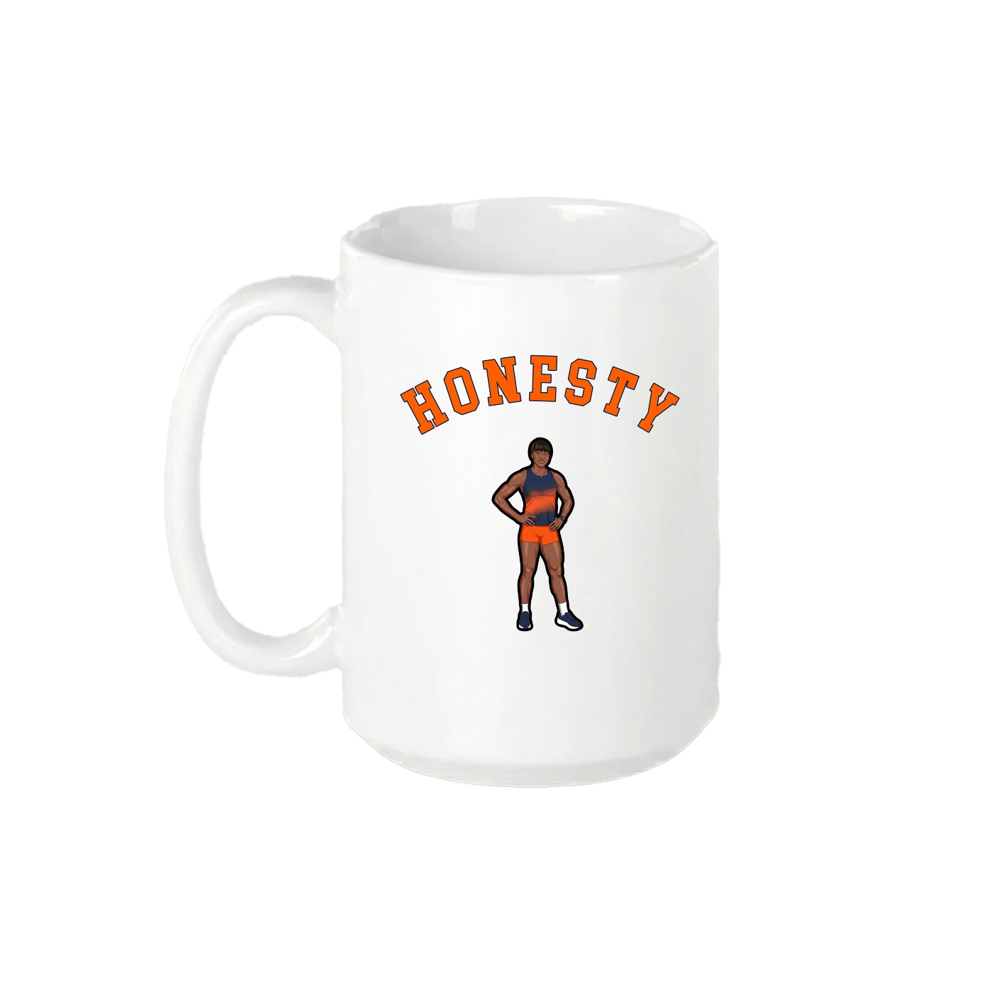 15oz Coffee Mug — Shirsey Arch in White