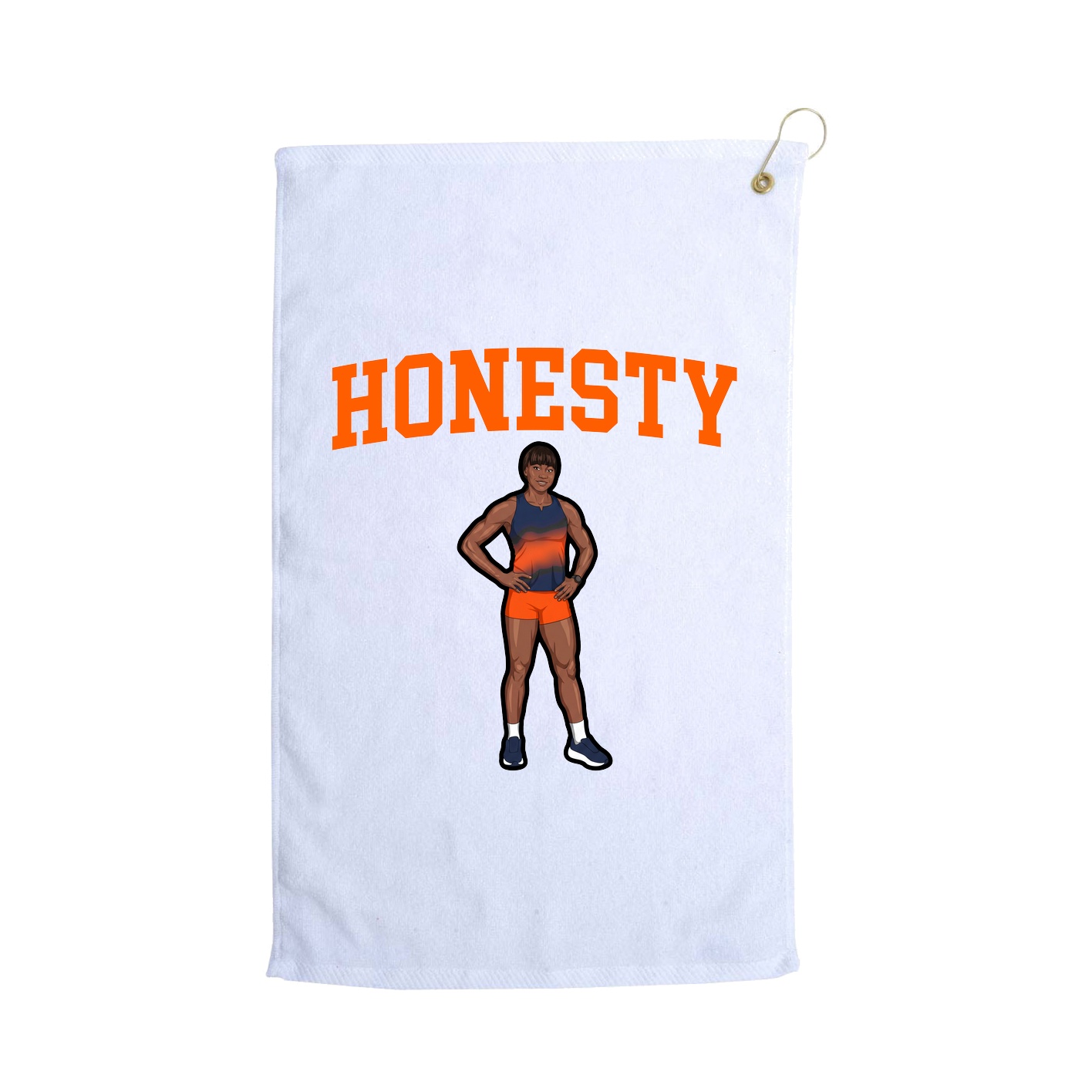 Golf Towel — Shirsey in White