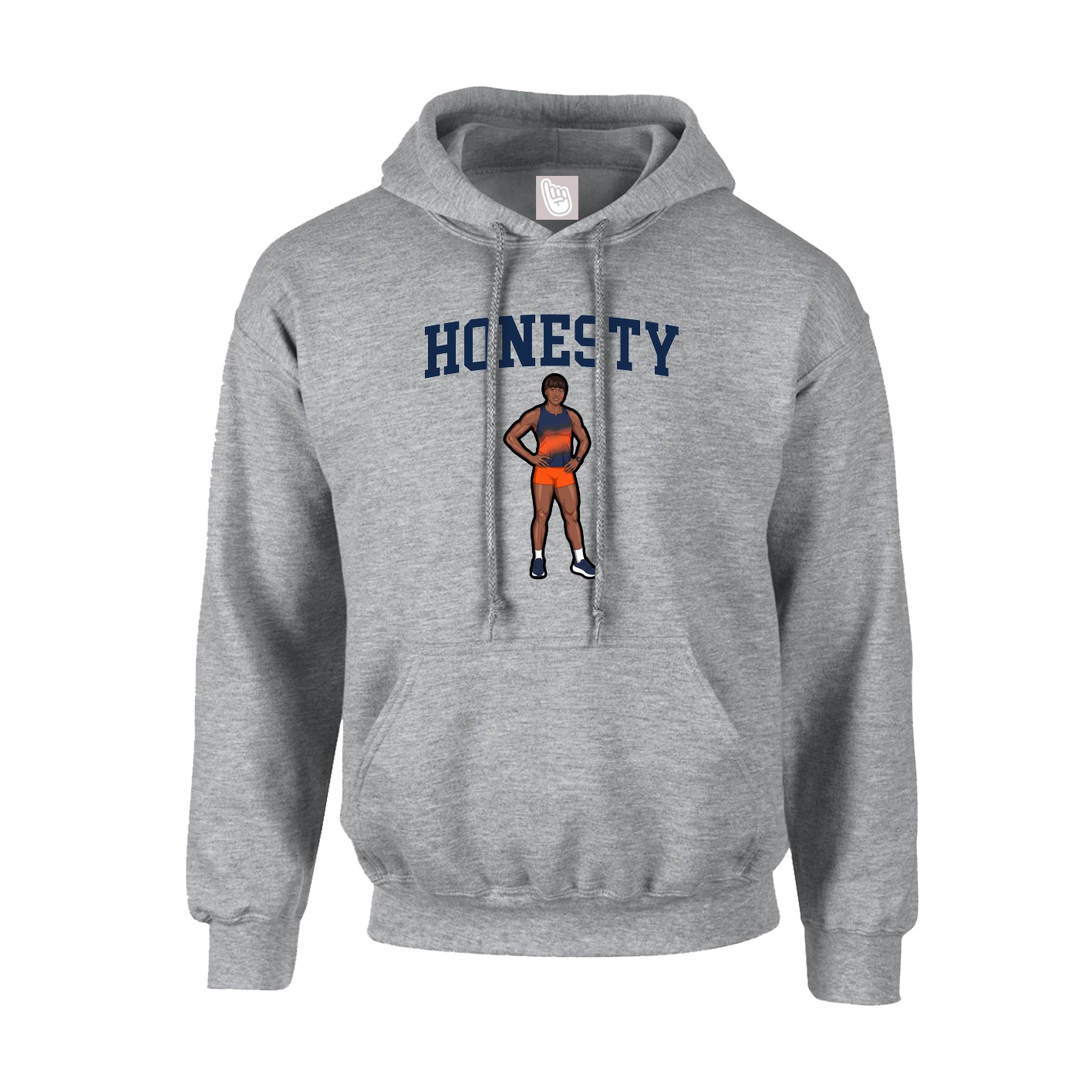 Hoodie — Shirsey in Grey