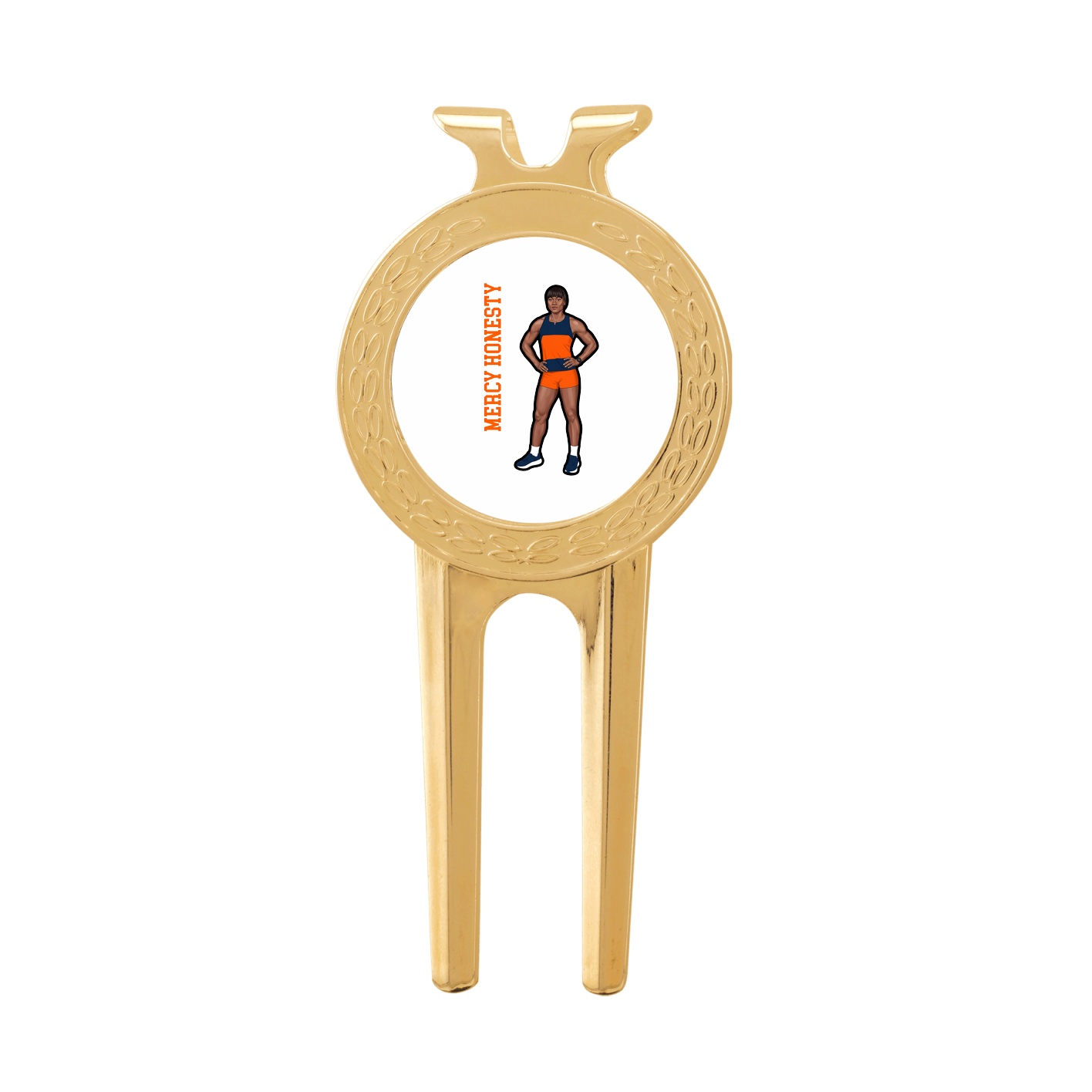 Divot Tool with Ball Marker — Name Vertical in Classic