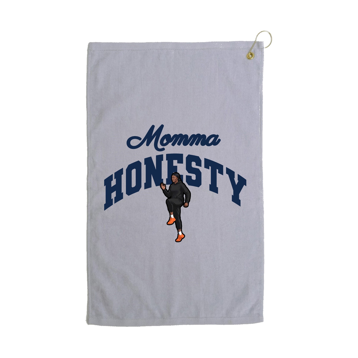 Golf Towel — Mothers Day Arch in Grey