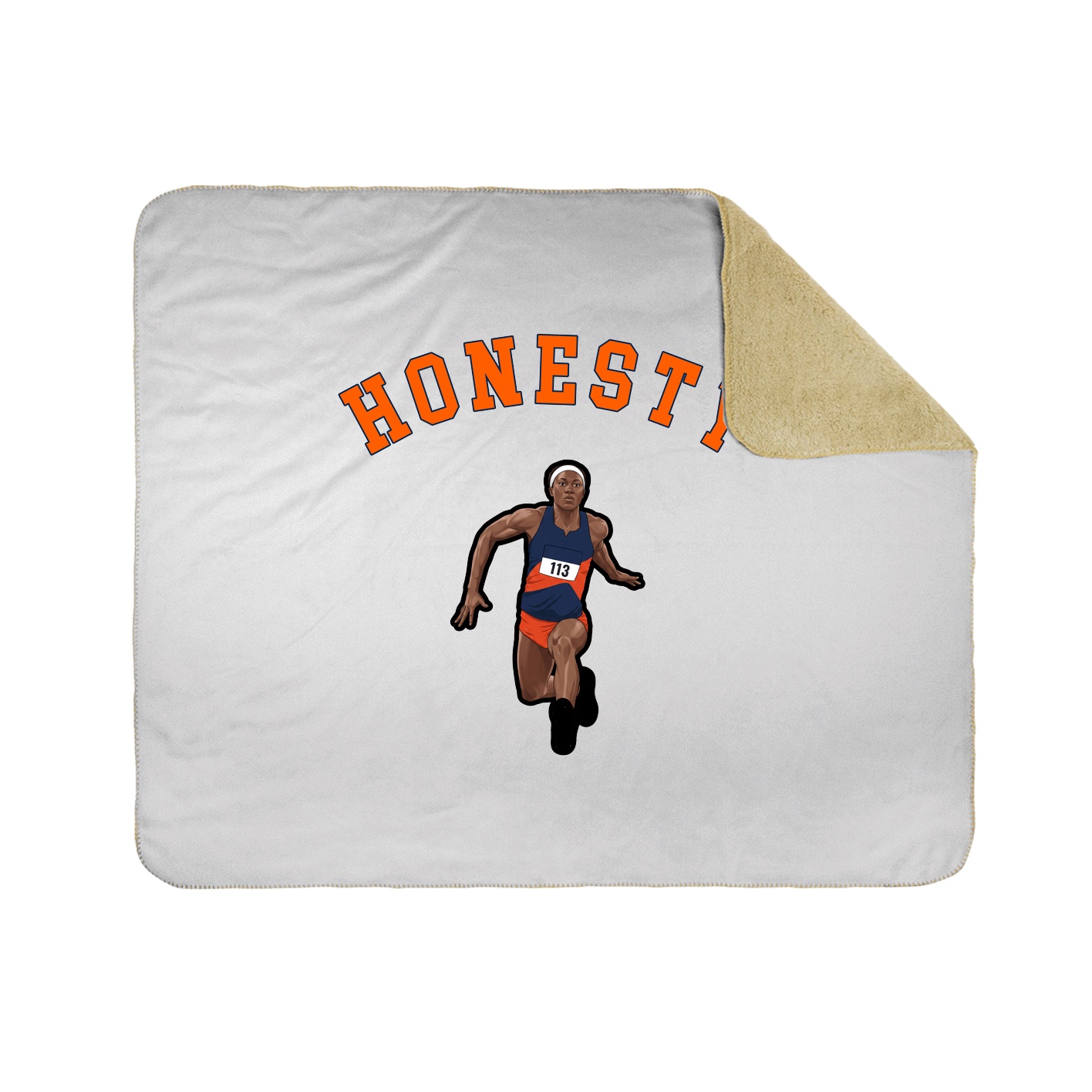 Throw Blanket — Shirsey Arch in White
