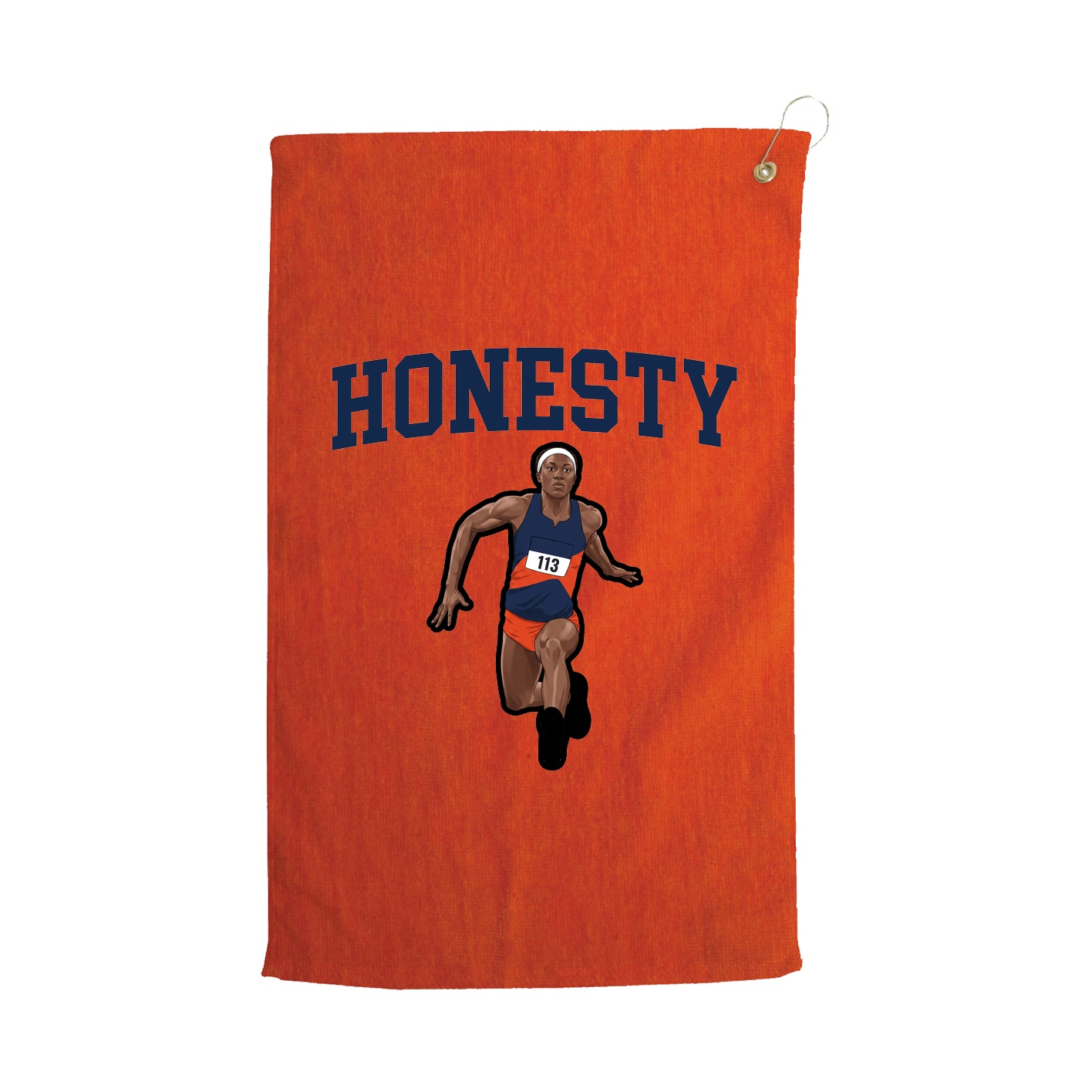 Golf Towel — Shirsey in Orange