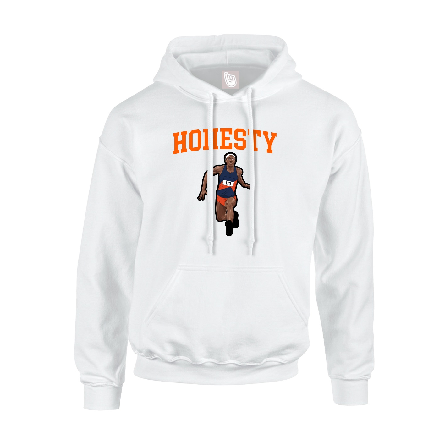 Hoodie — Shirsey in White