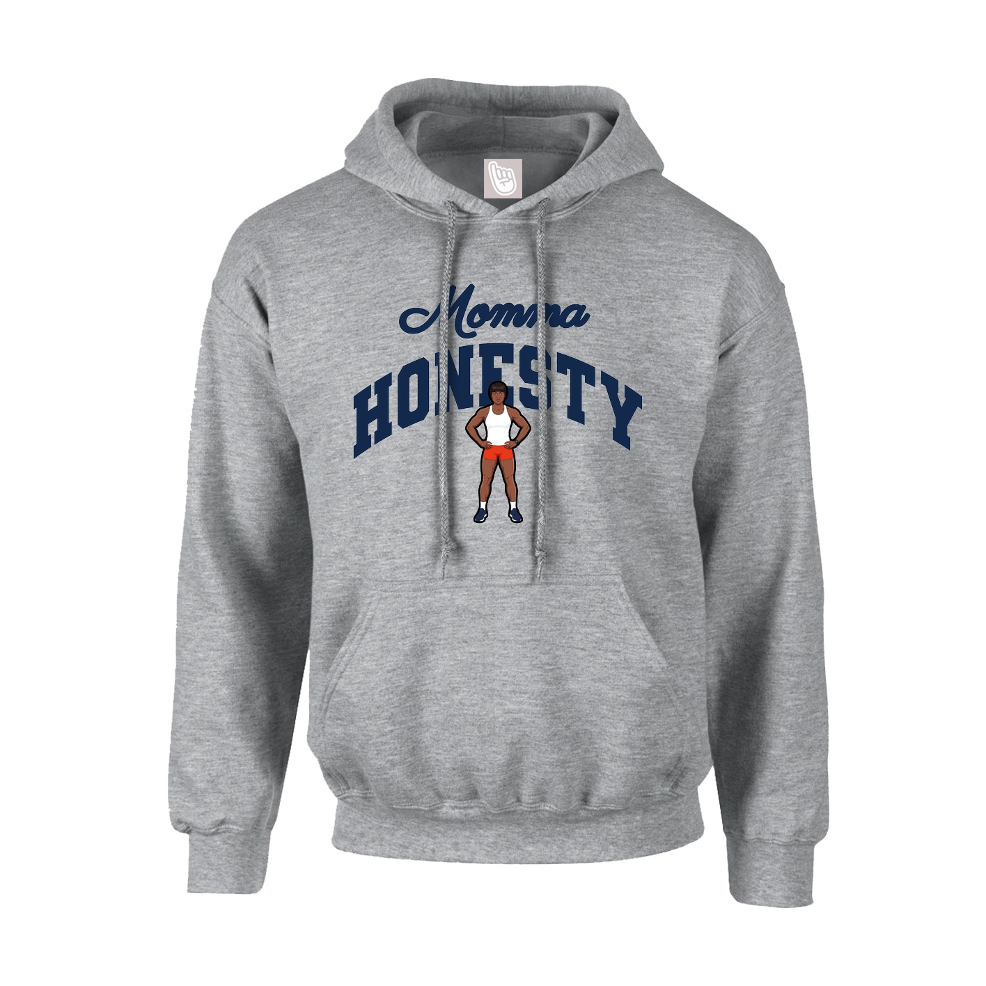 Youth Hoodie — Mothers Day Arch in Grey