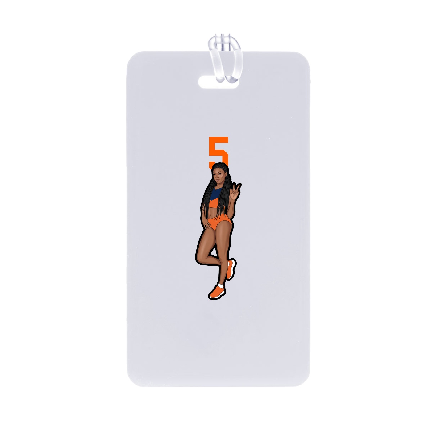 Bag Tag — Number Top in Classic