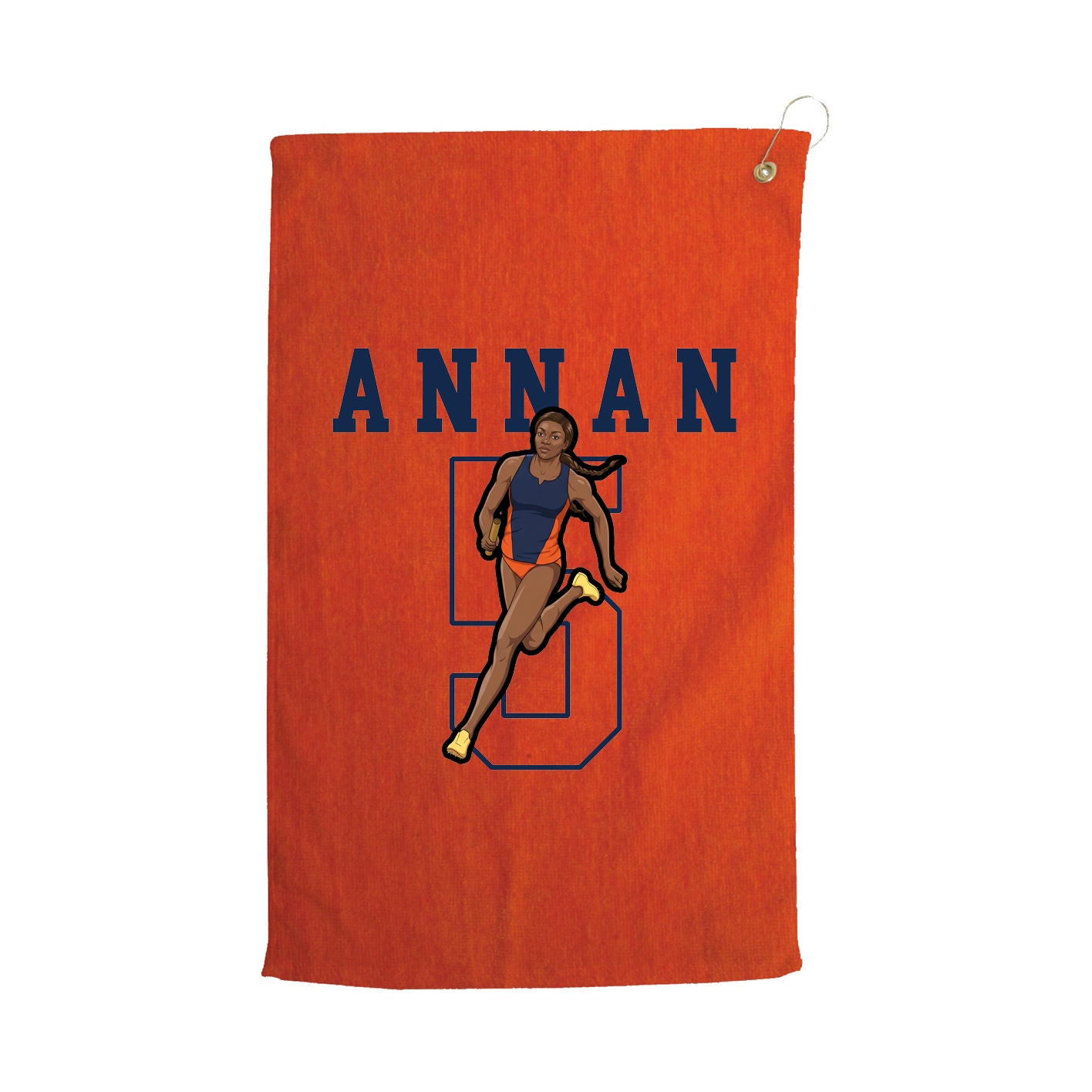 Golf Towel — Shirsey in Orange