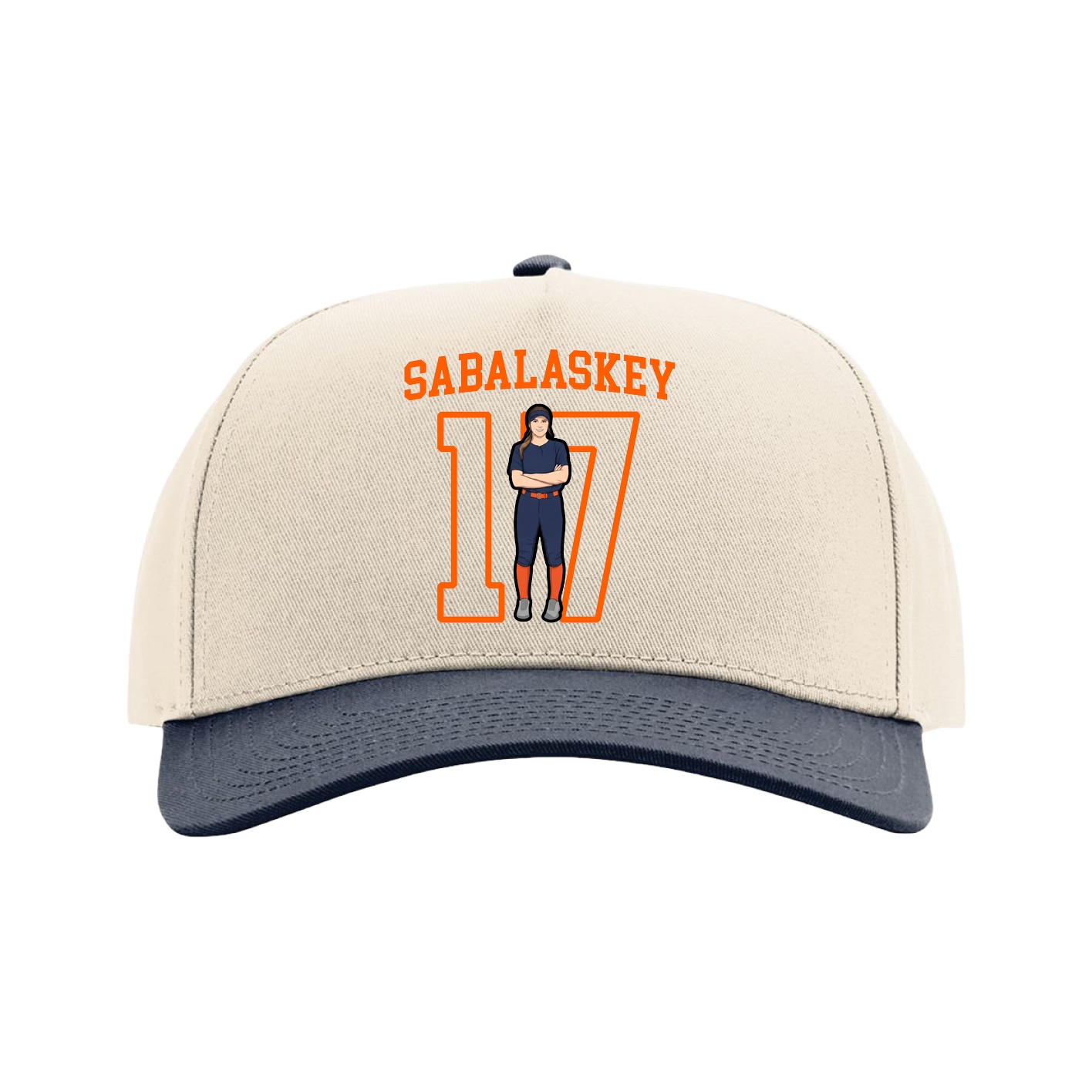 Full Fabric Five-Panel Champ Cap